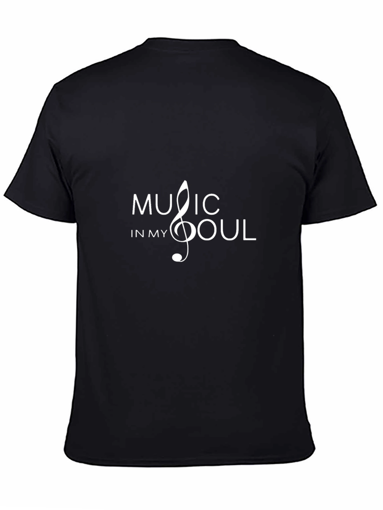 Music in My Soul Black T-Shirt