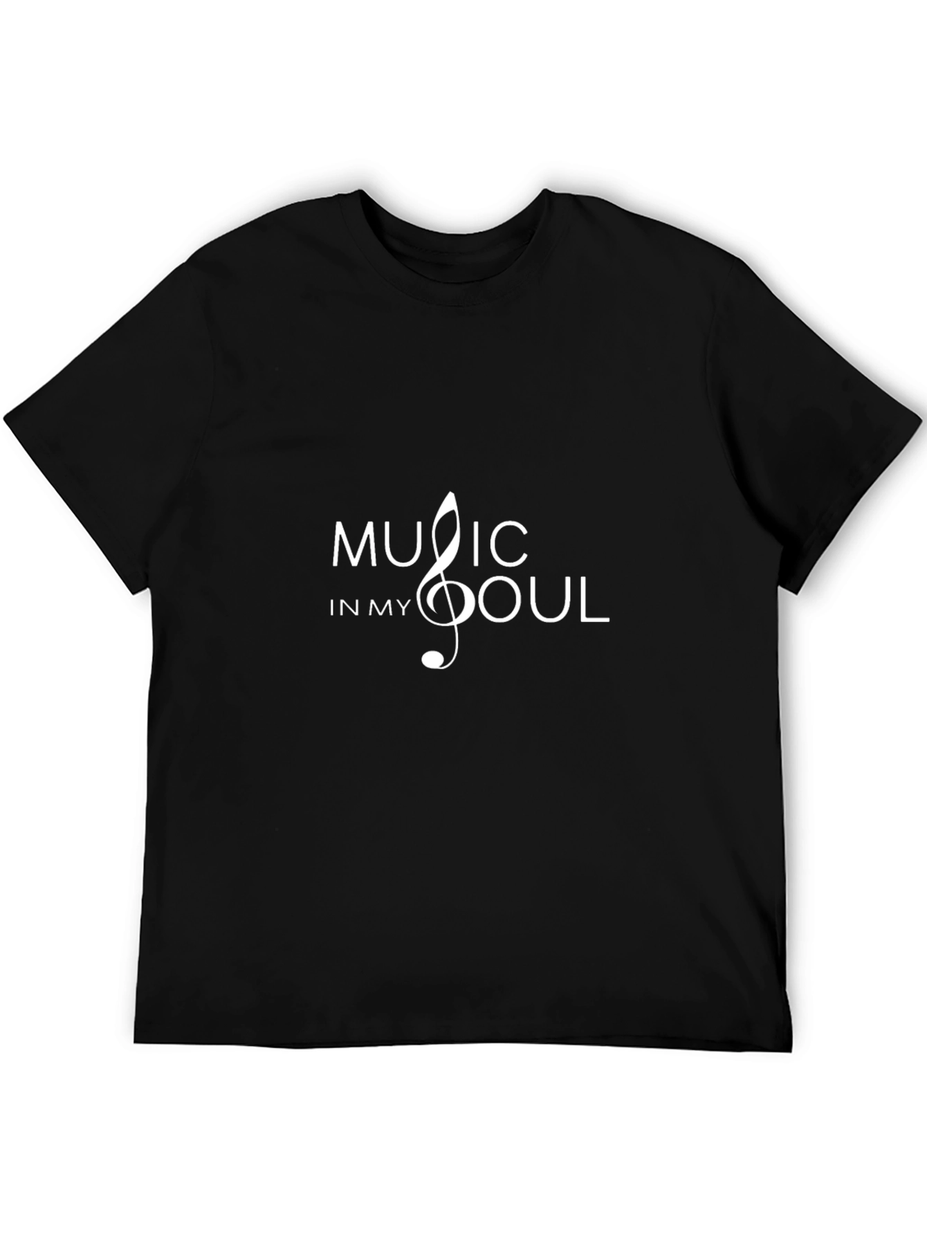 Music in My Soul Black T-Shirt