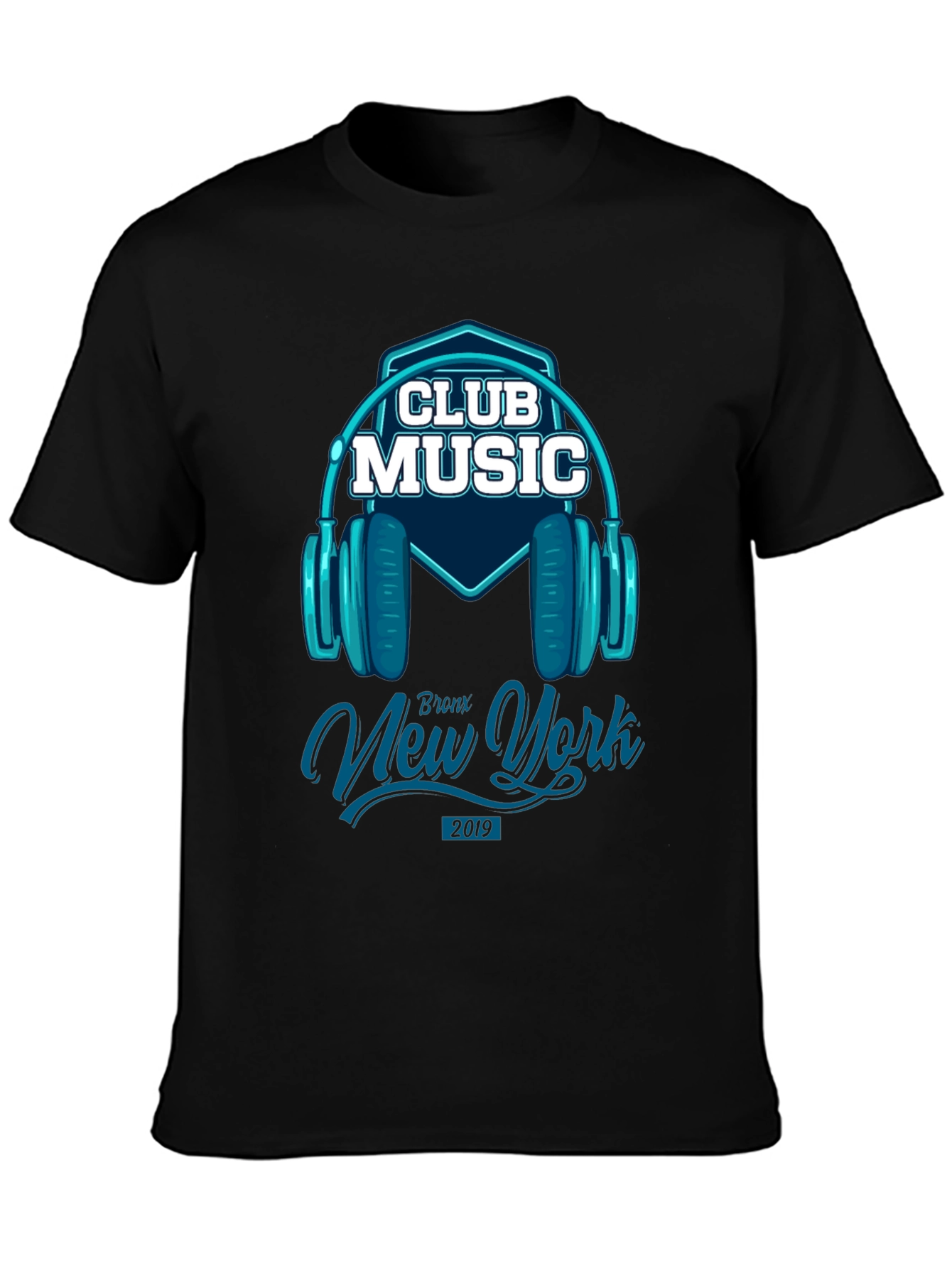 Club Music T-Shirt - Bronx New York Design