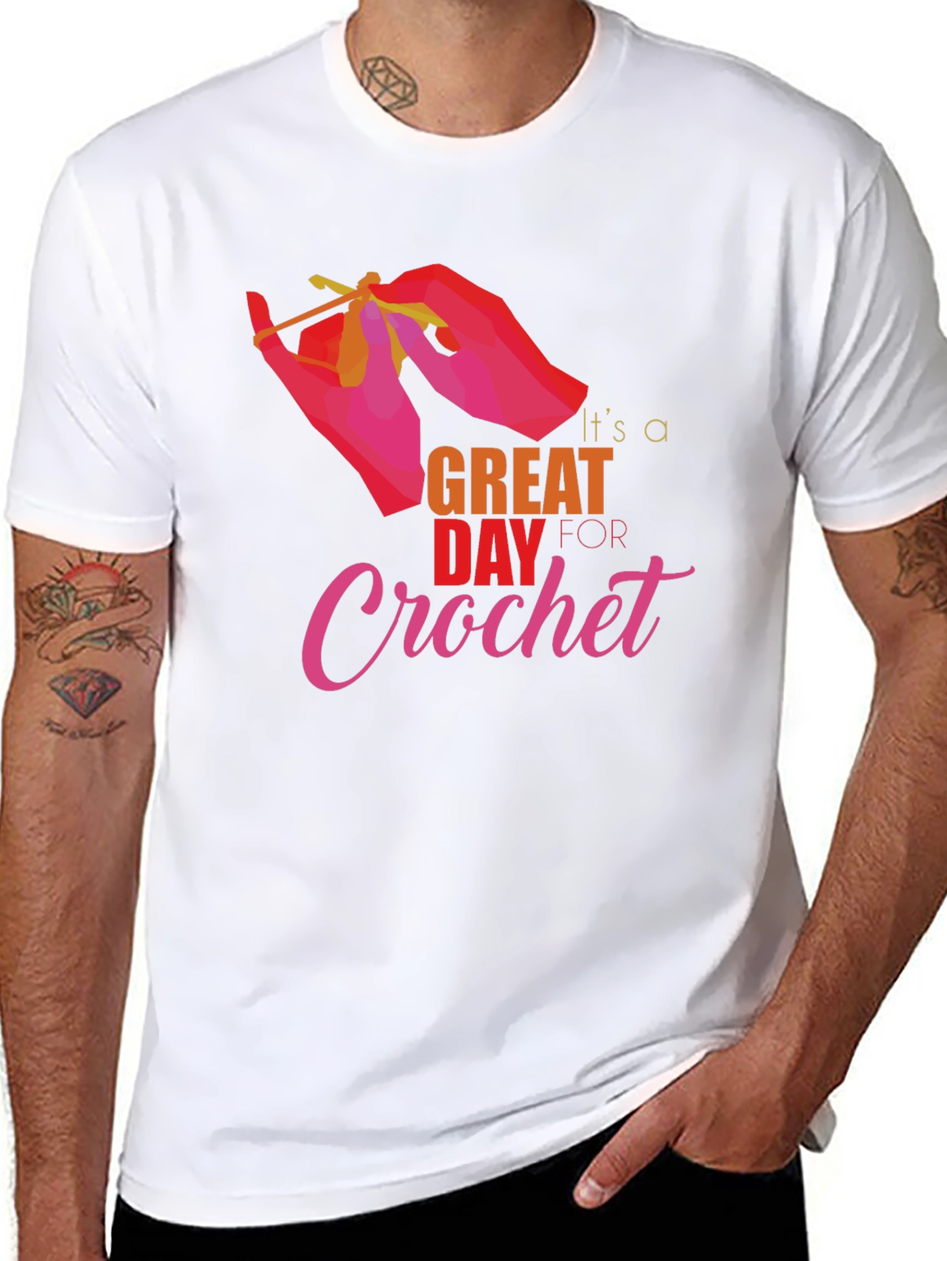 Its a Great Day for Crochet T-Shirt