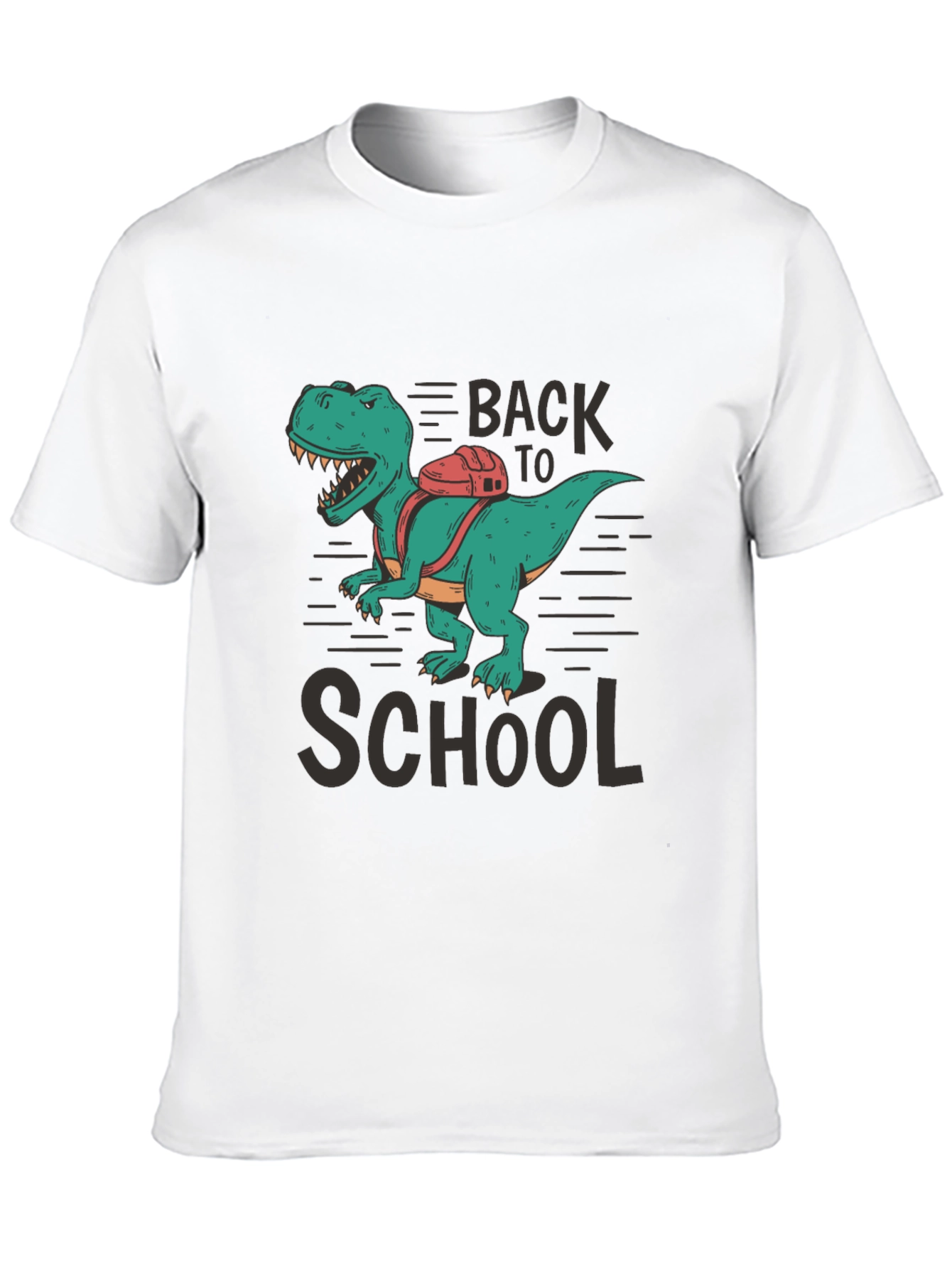 Dino Back to School T-Shirt - Fun Graphic Tee