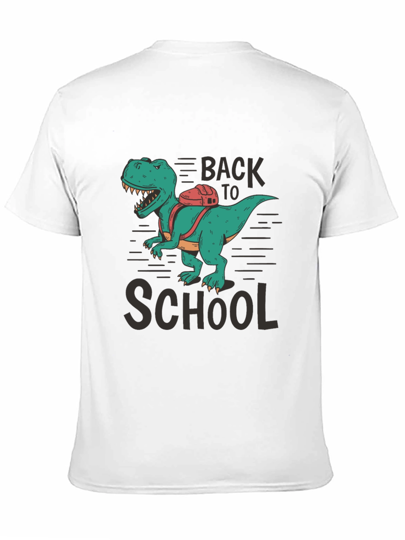 Dino Back to School T-Shirt - Fun Graphic Tee