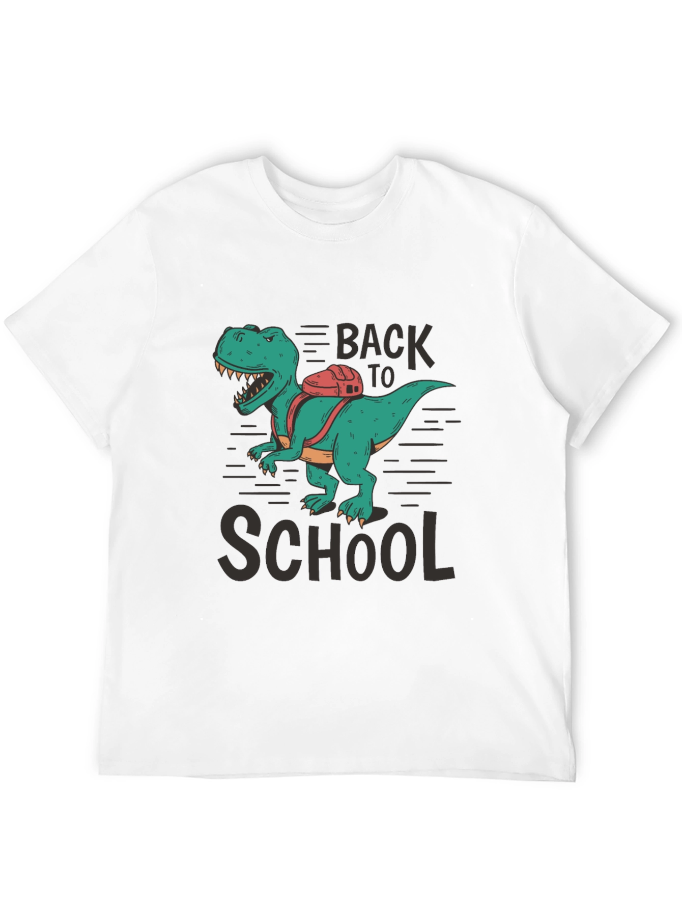 Dino Back to School T-Shirt - Fun Graphic Tee