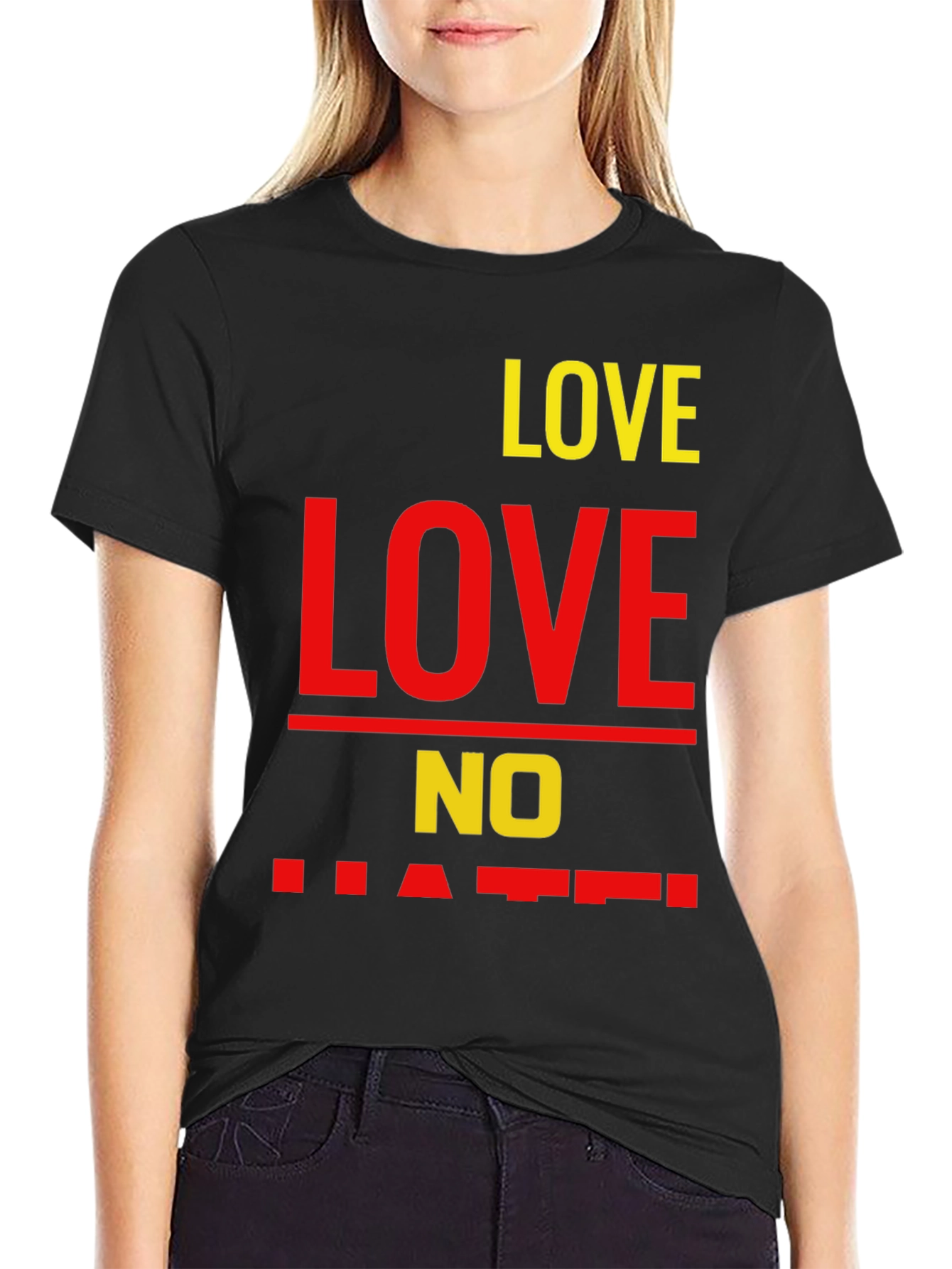 Love No Hate Graphic T-Shirt