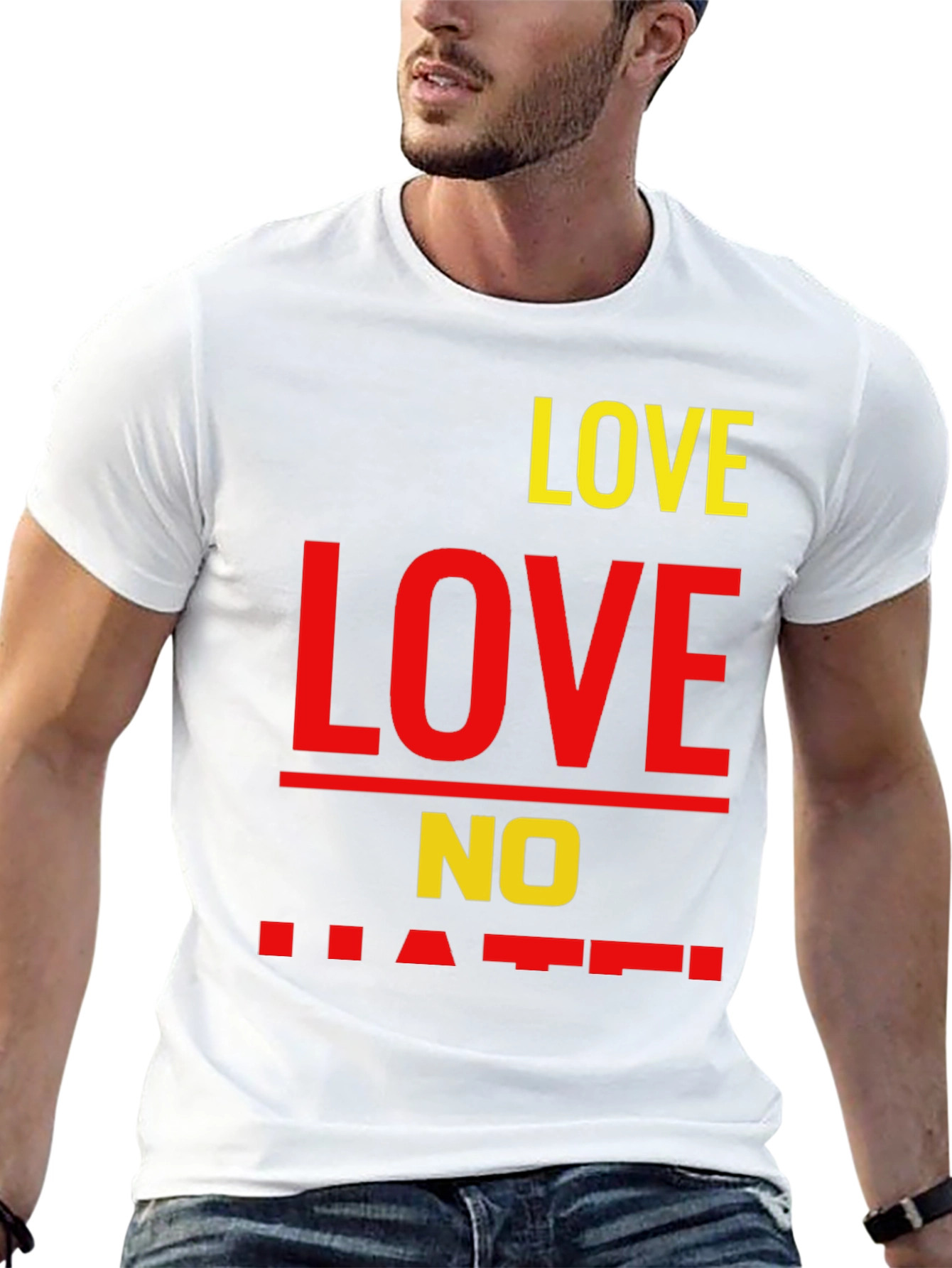 Love No Hate Graphic T-Shirt