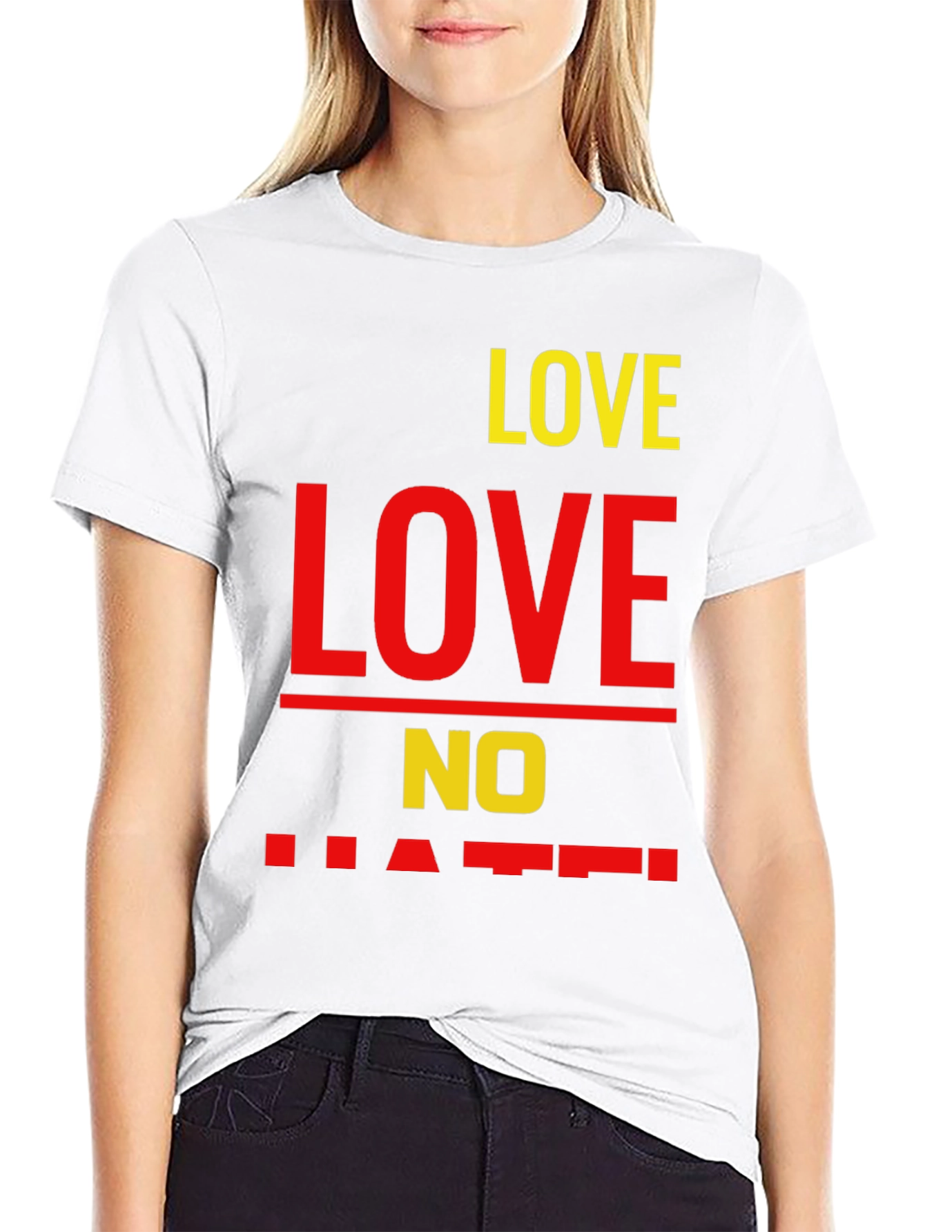 Love No Hate Graphic T-Shirt