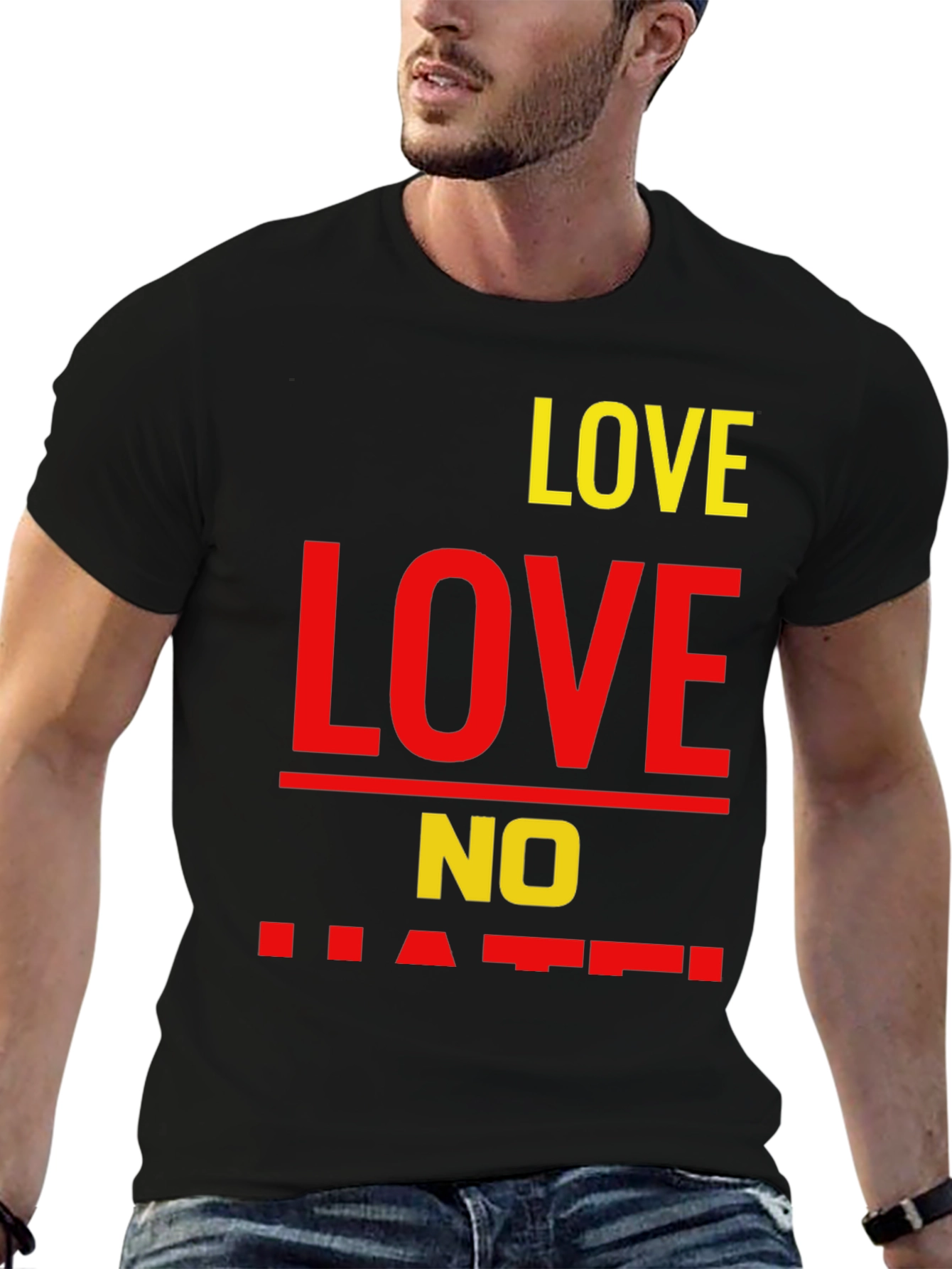 Love No Hate Graphic T-Shirt