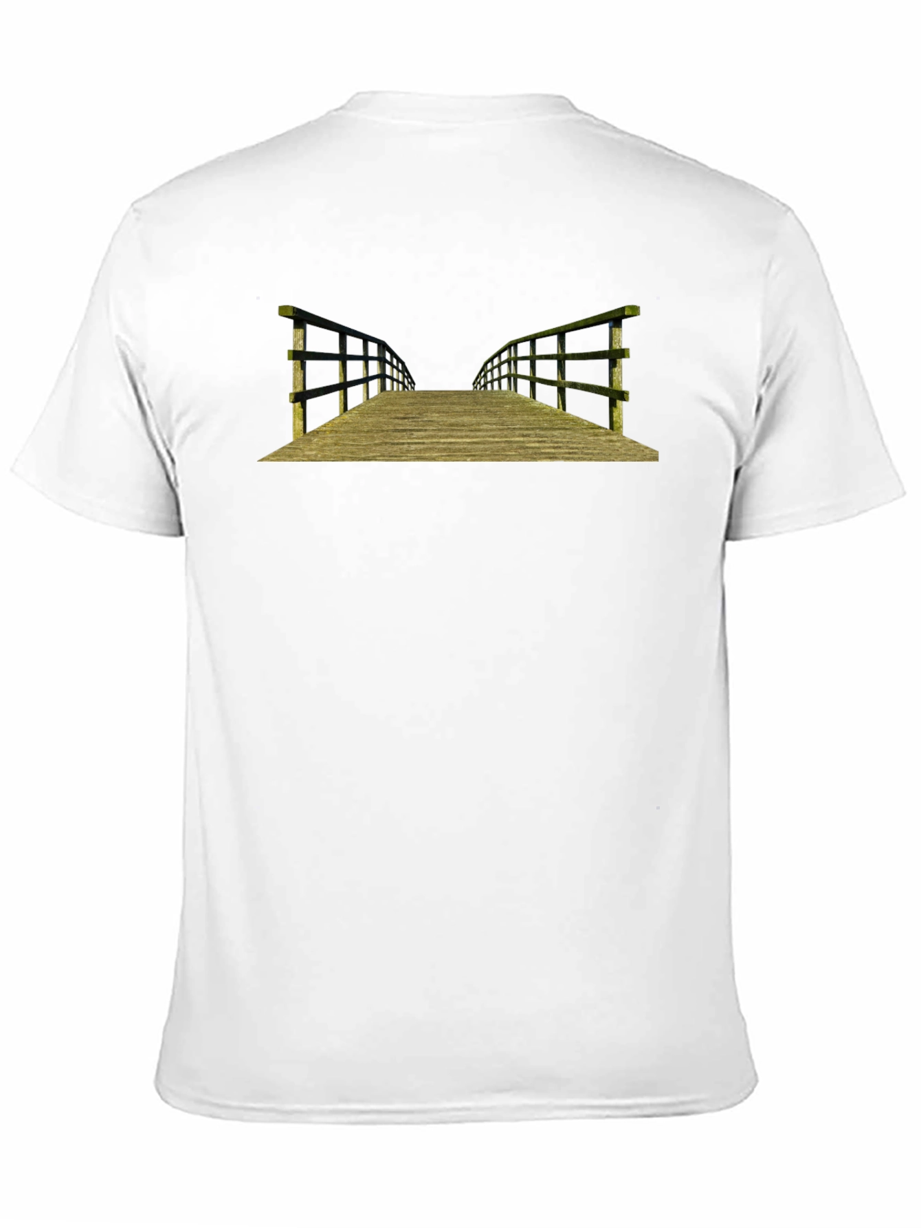 Bridge Graphic T-Shirt - Black Cotton Tee