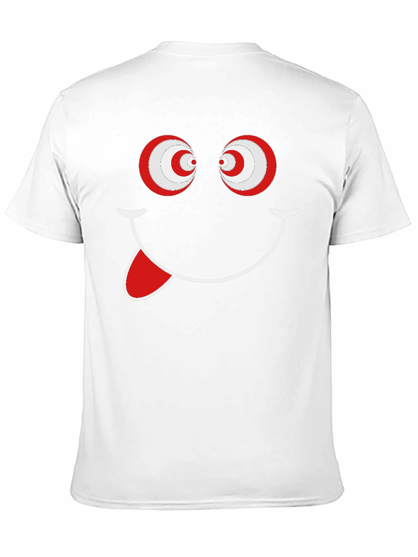 Crazy Eyes Smiley Face T-Shirt