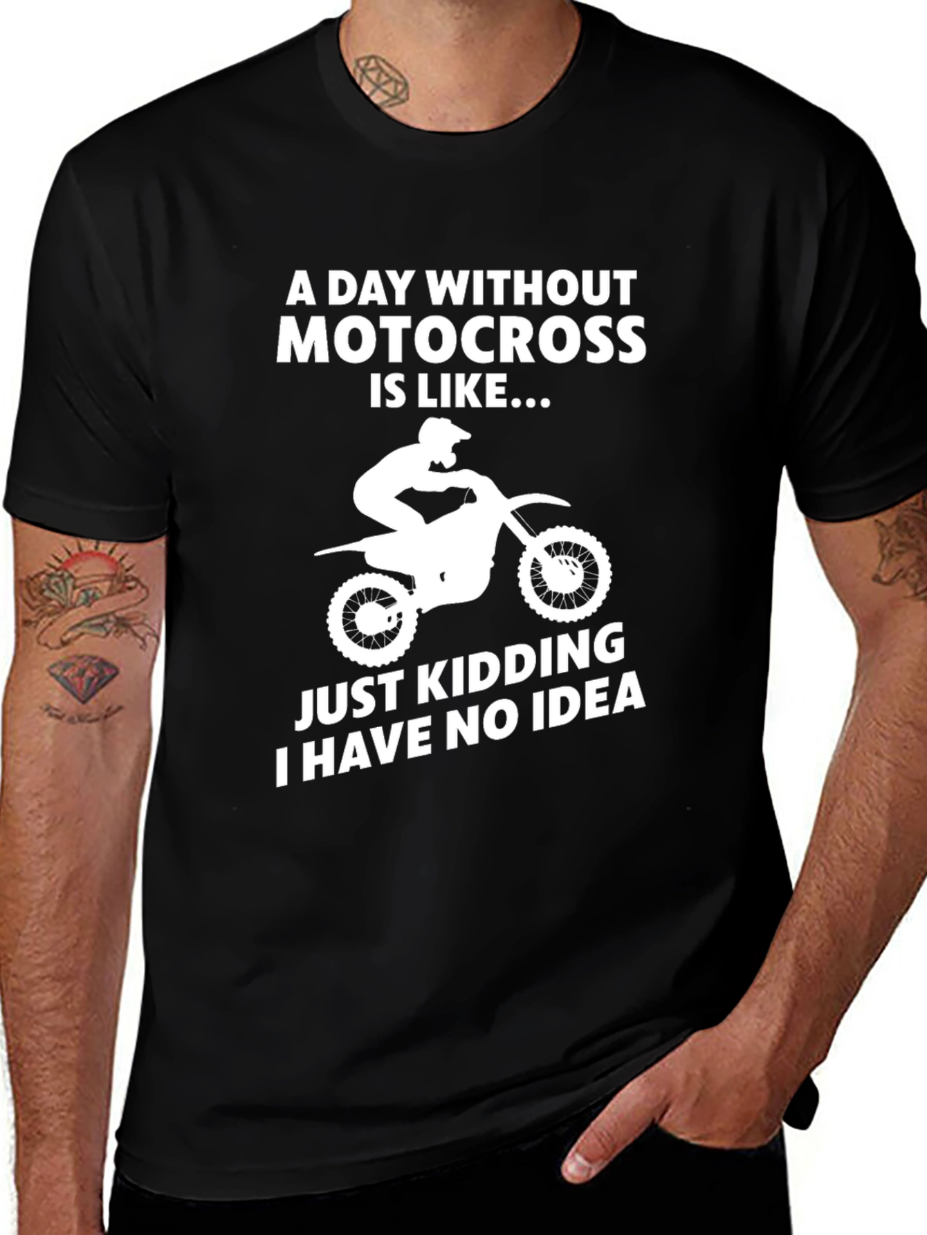 Motocross T-Shirt - Funny Graphic Tee