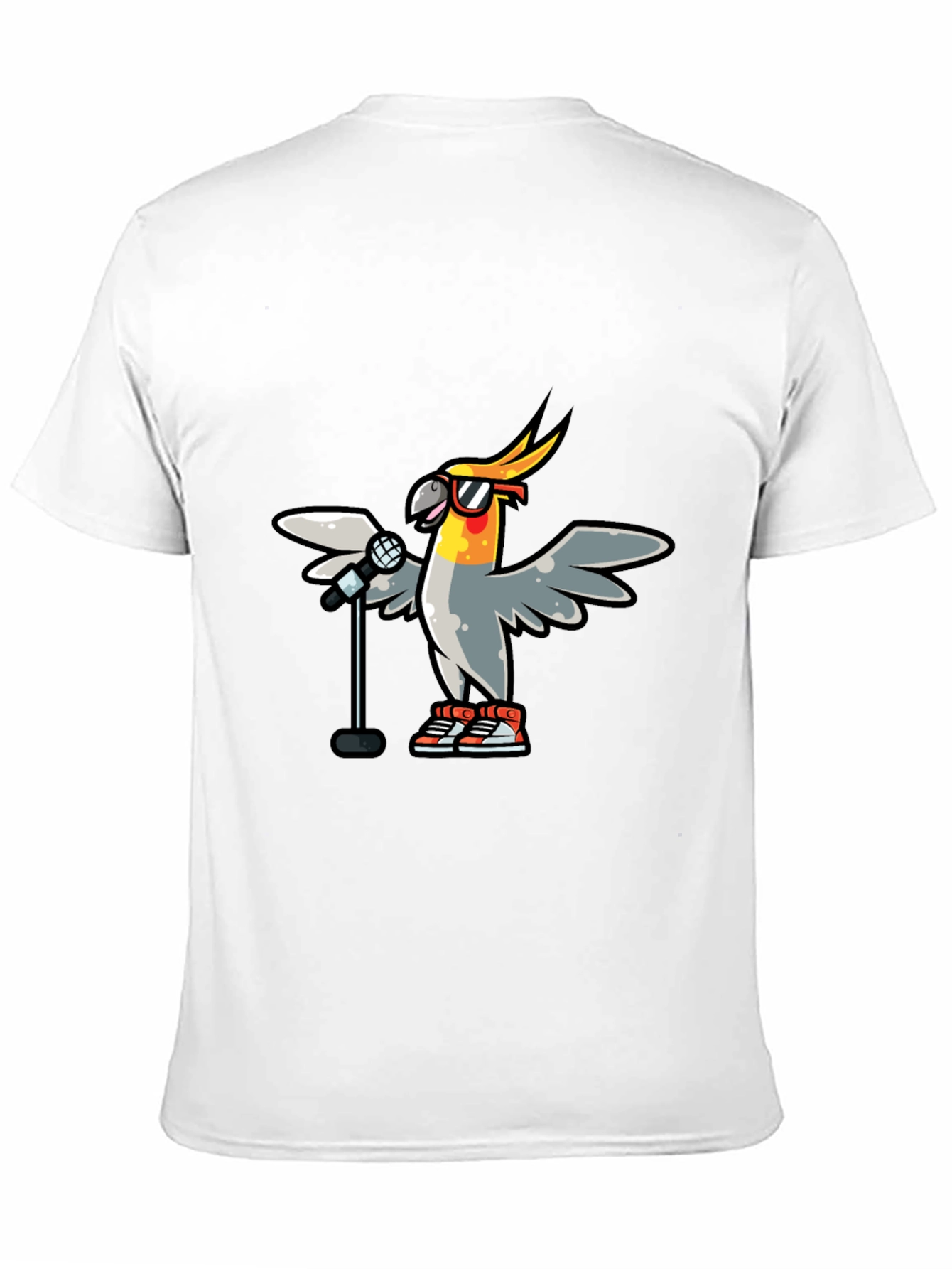 Cool Cockatiel Singer T-Shirt