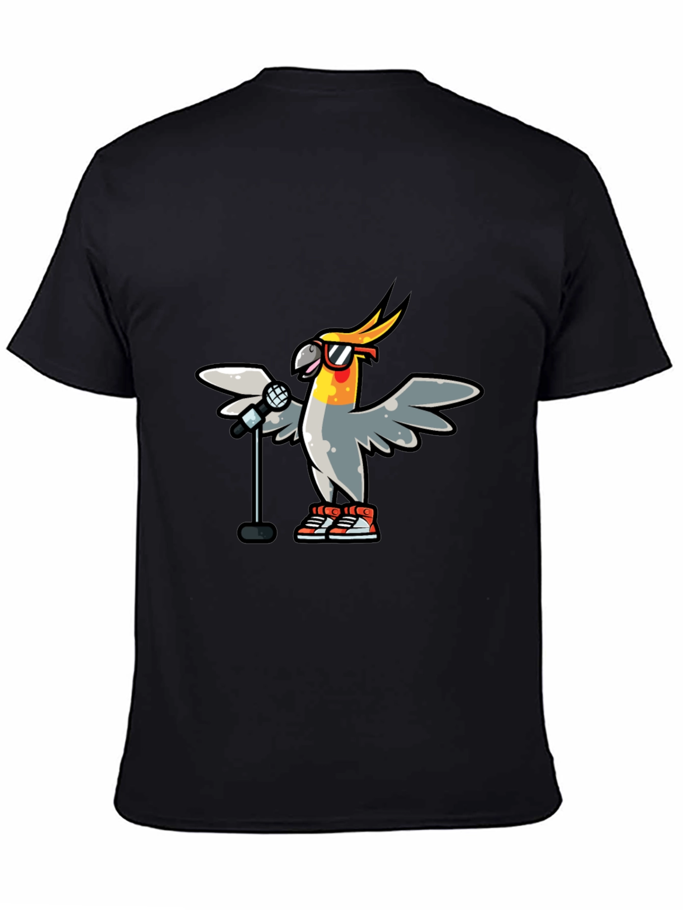 Cool Cockatiel Singer T-Shirt