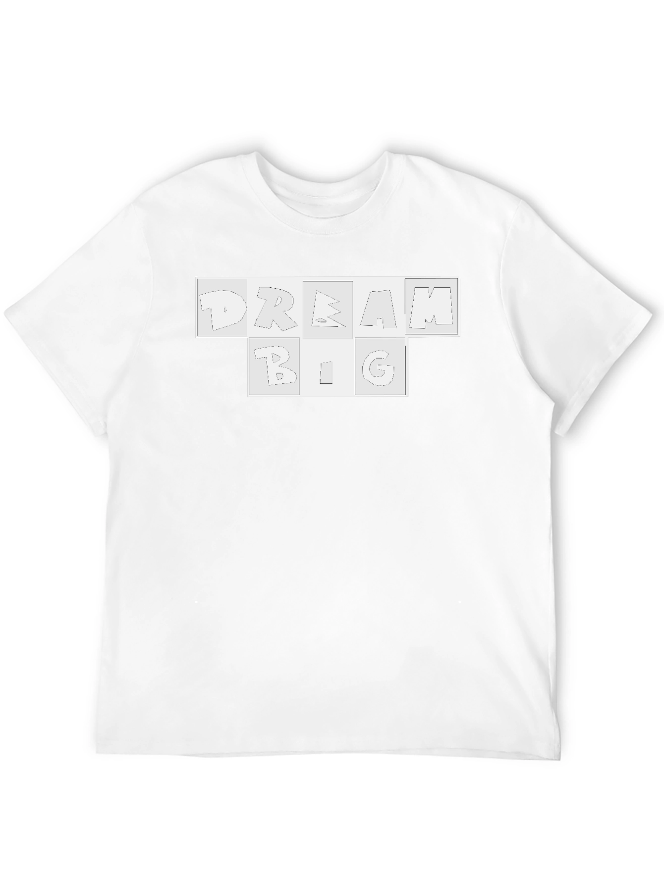 Dream Big Graphic Tee - Black Cotton Blend