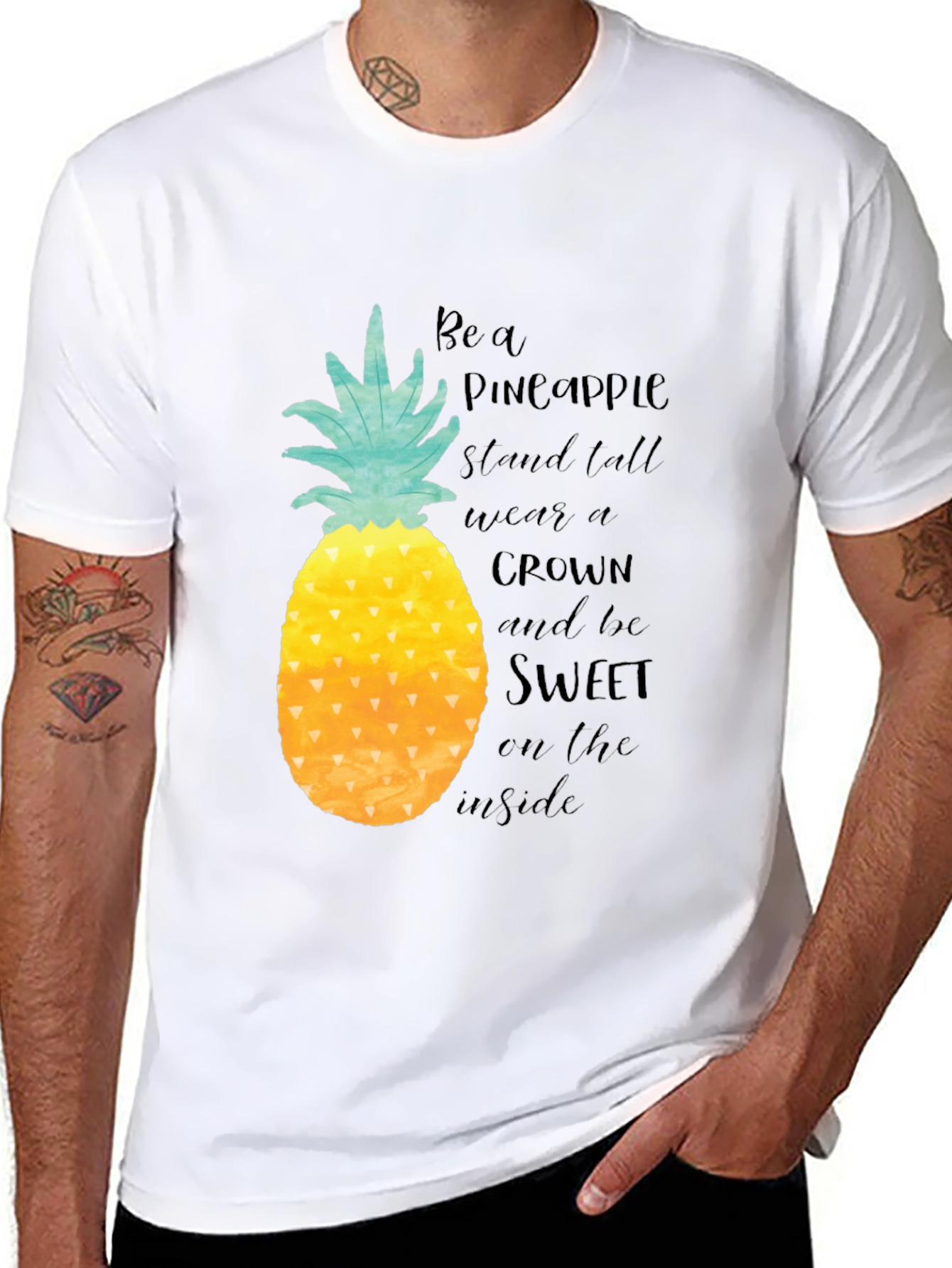 Pineapple Be Sweet Graphic Tee