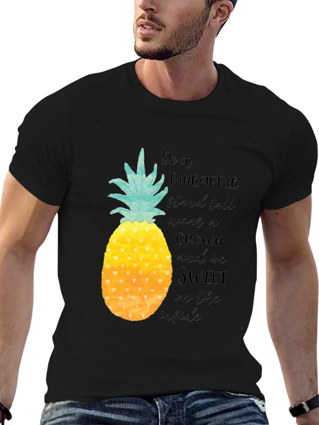 Pineapple Be Sweet Graphic Tee