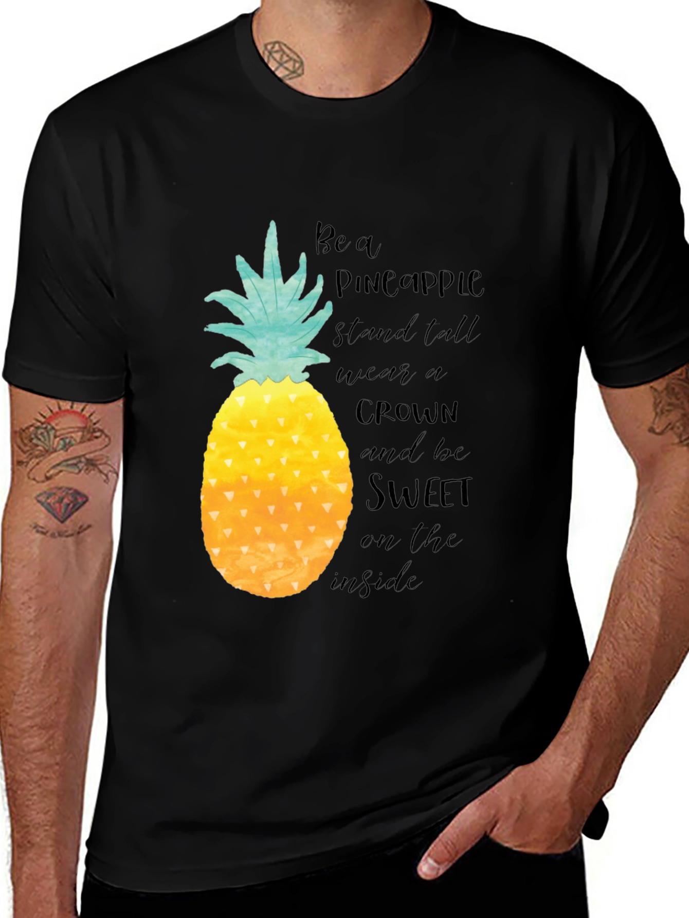 Pineapple Be Sweet Graphic Tee