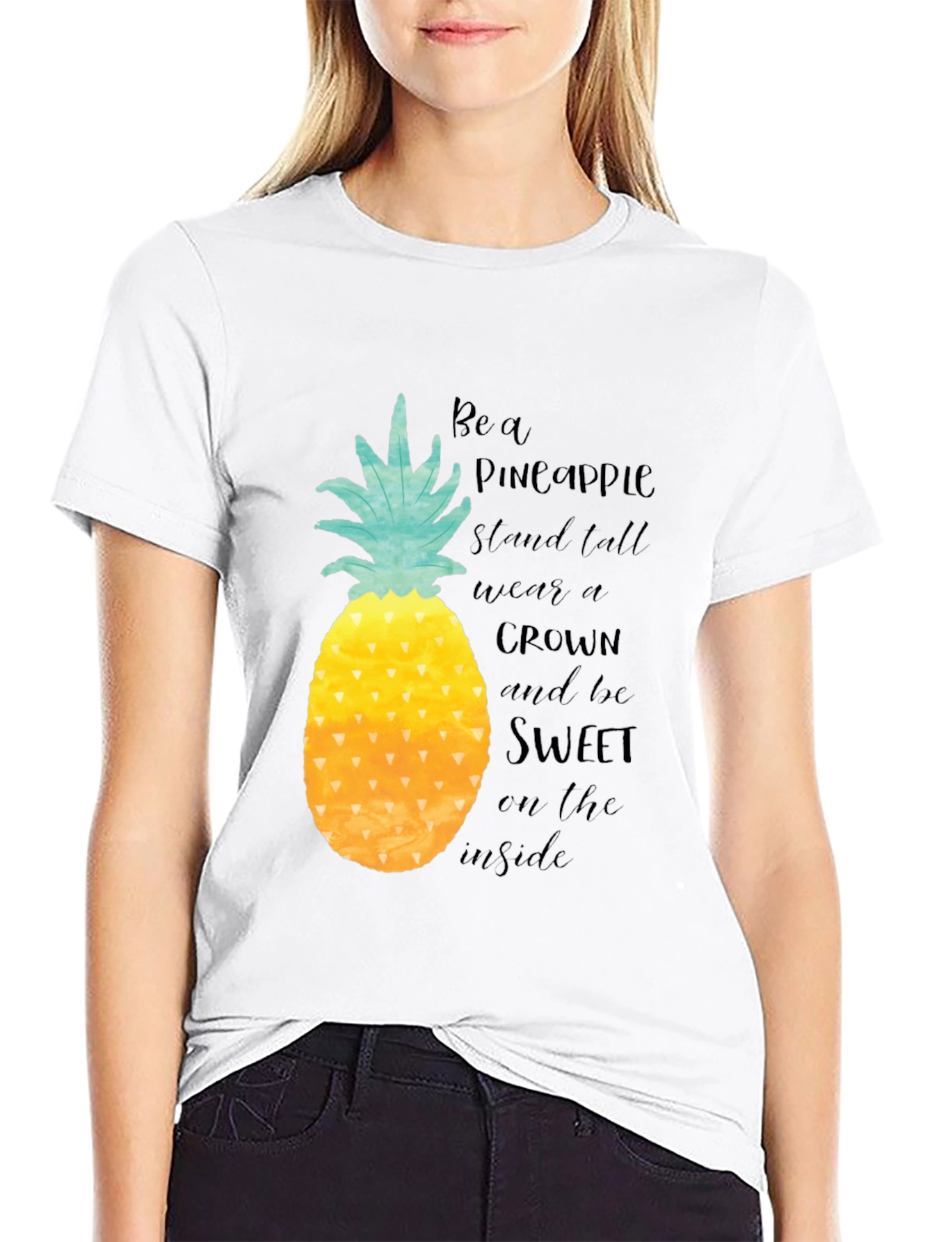 Pineapple Be Sweet Graphic Tee