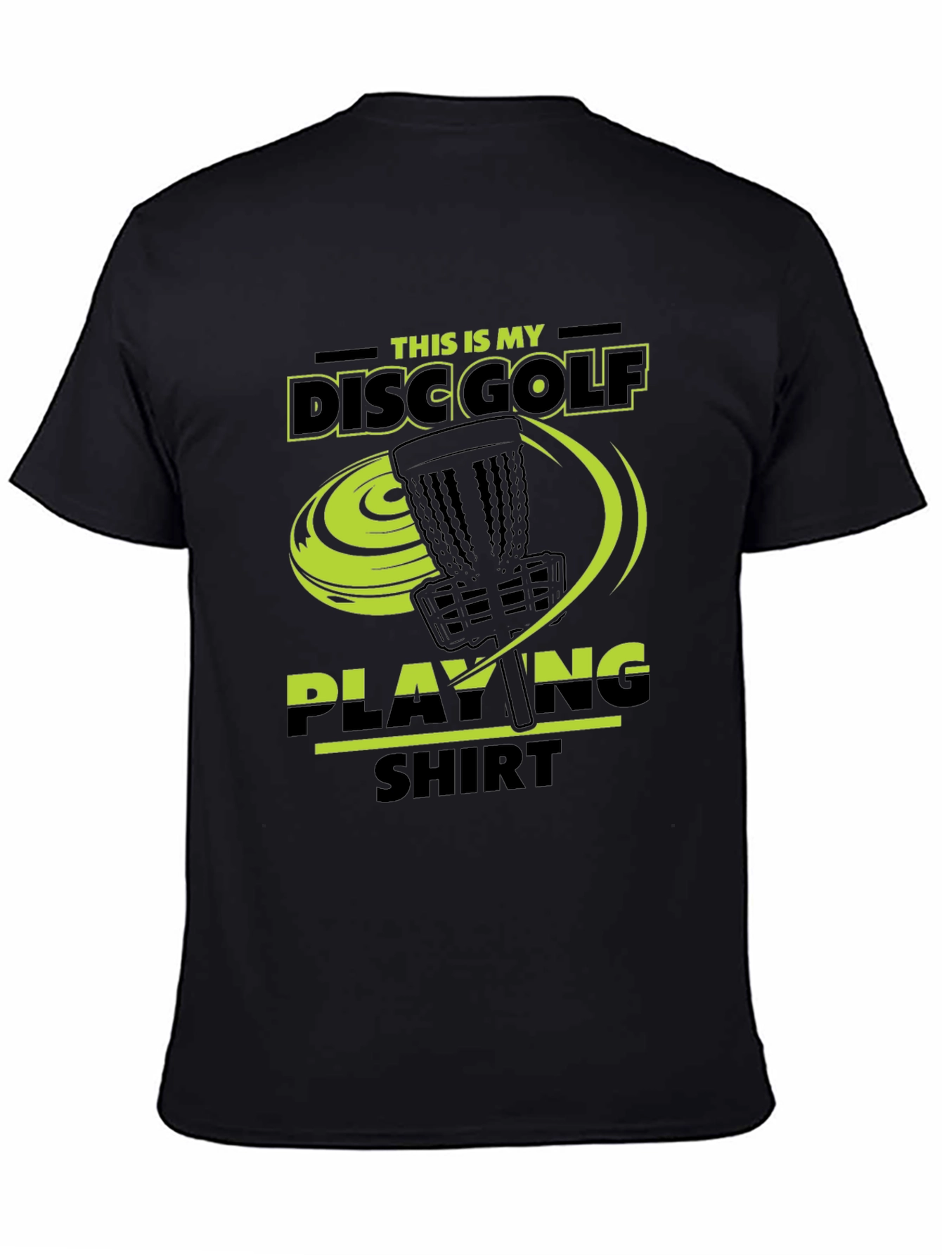 Disc Golf Playing Shirt - Fun Golfer Tee