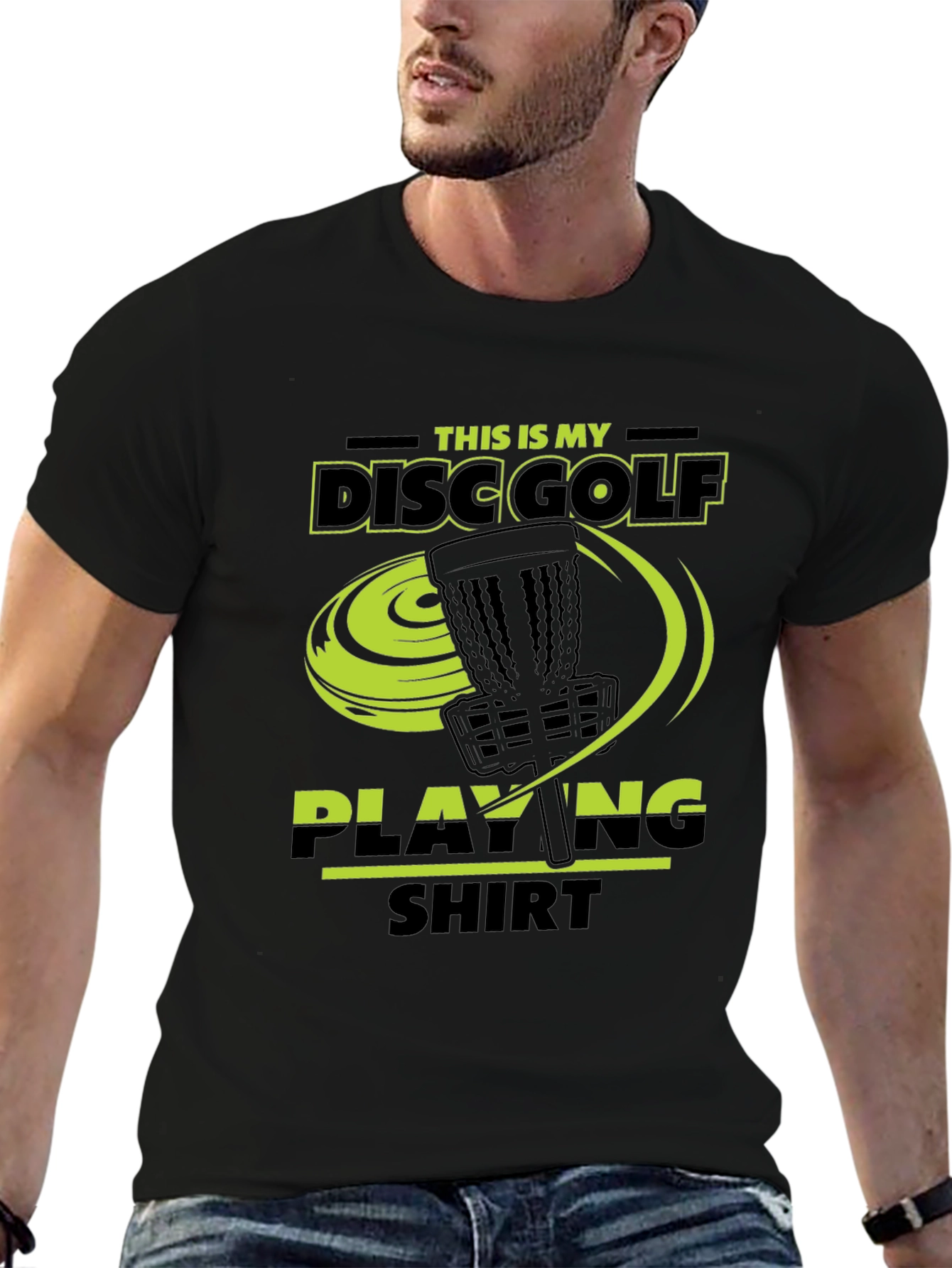 Disc Golf Playing Shirt - Fun Golfer Tee