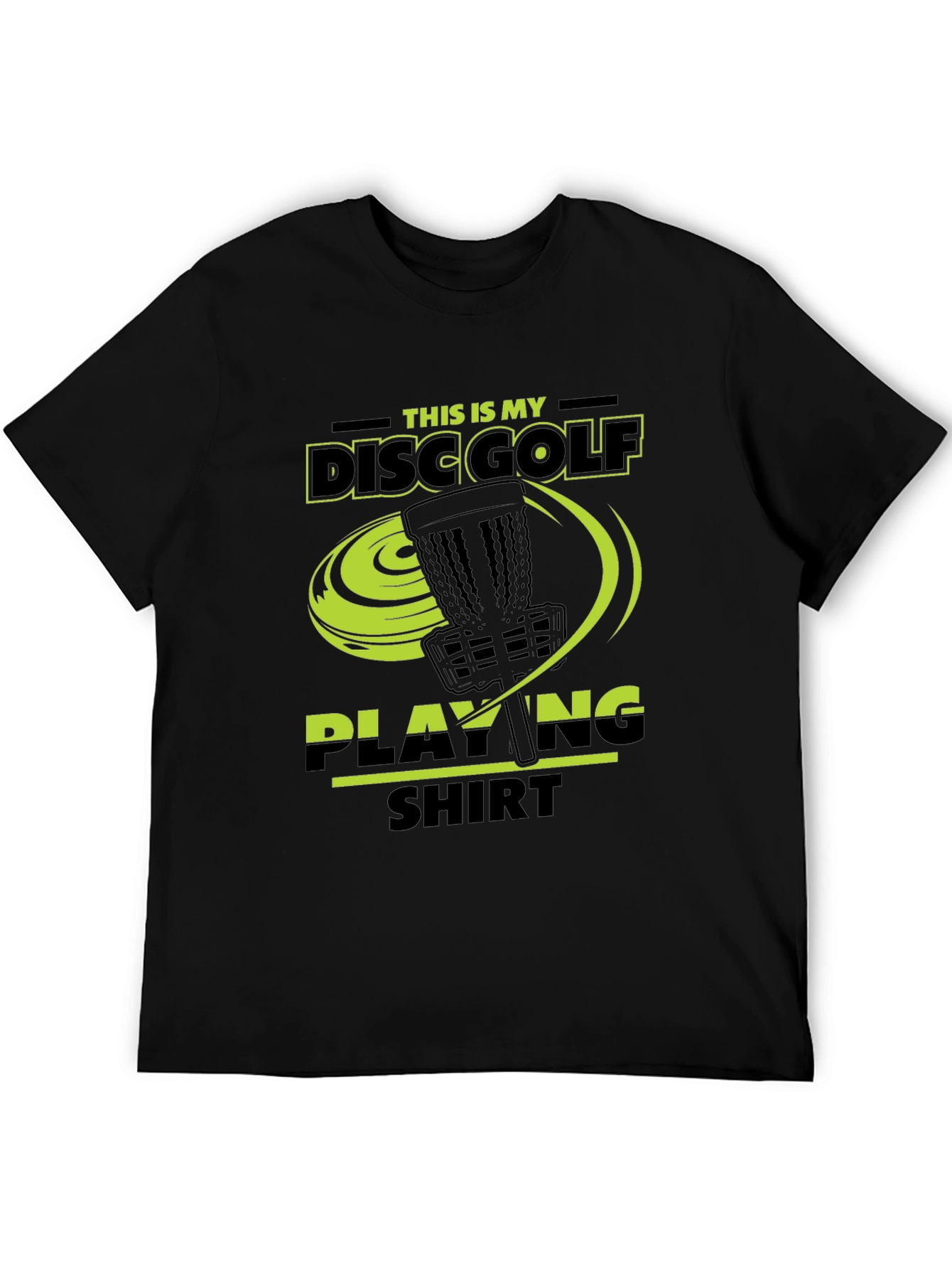 Disc Golf Playing Shirt - Fun Golfer Tee