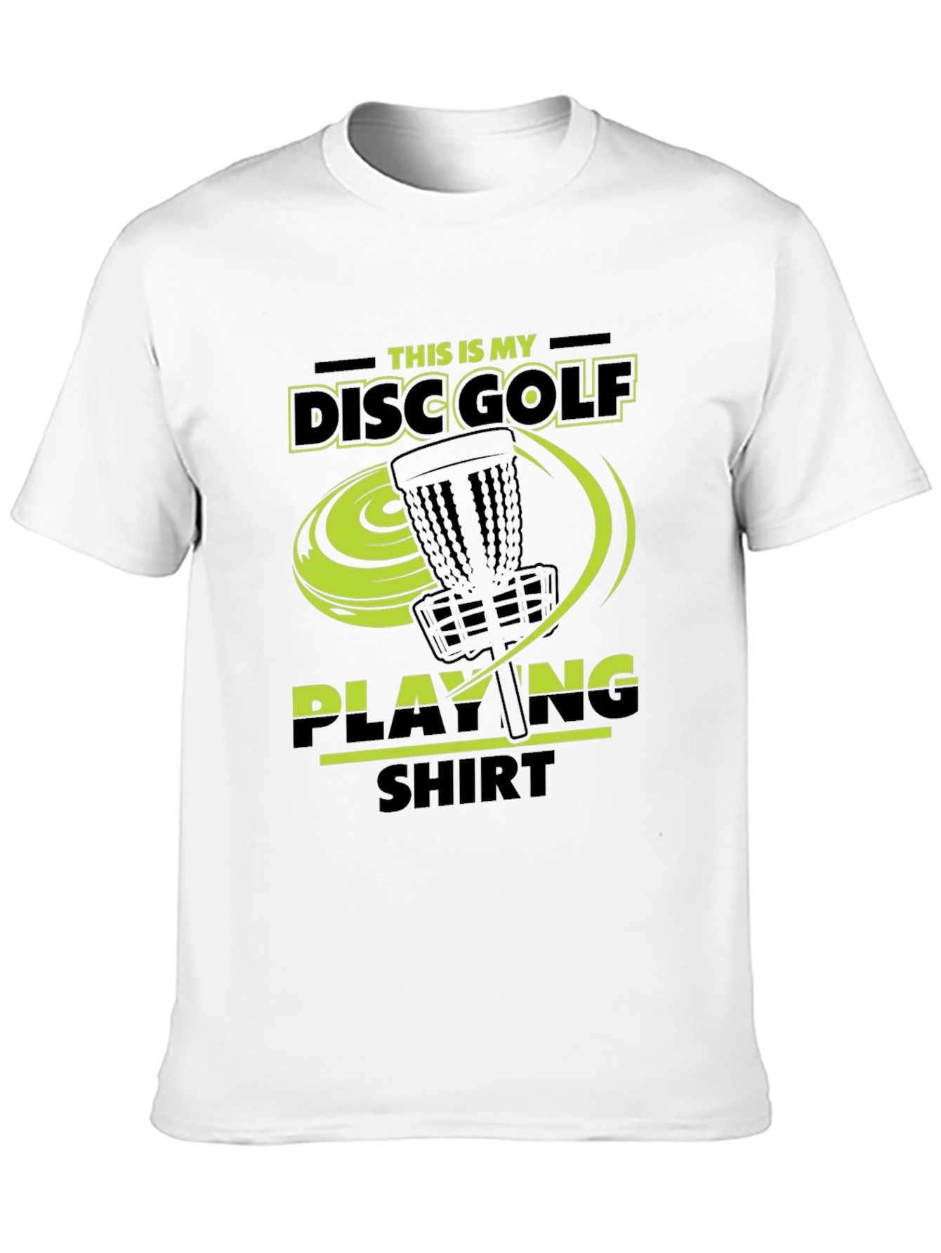 Disc Golf Playing Shirt - Fun Golfer Tee
