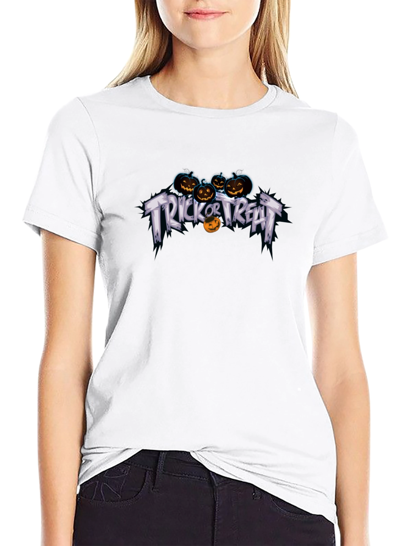 Trick or Treat Halloween Graphic Tee