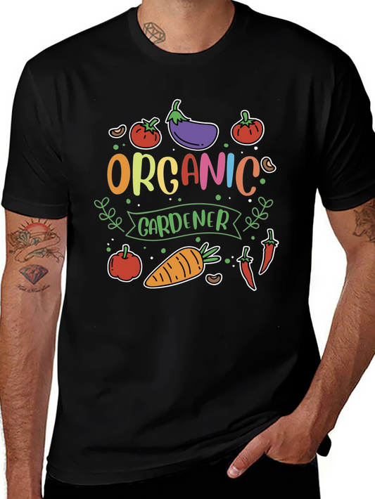 Organic Gardener T-Shirt - Vegetable Garden Tee