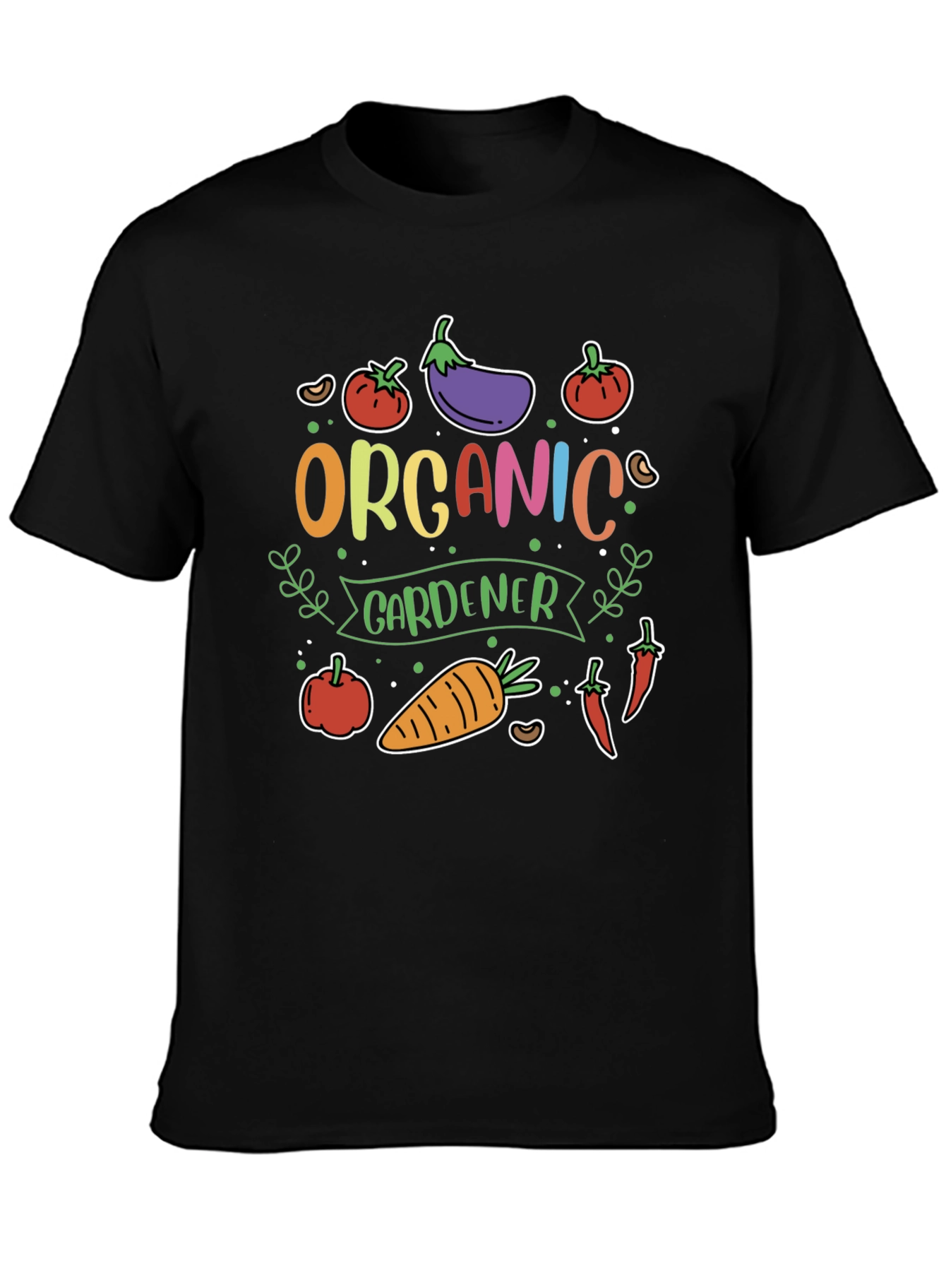 Organic Gardener T-Shirt - Vegetable Garden Tee