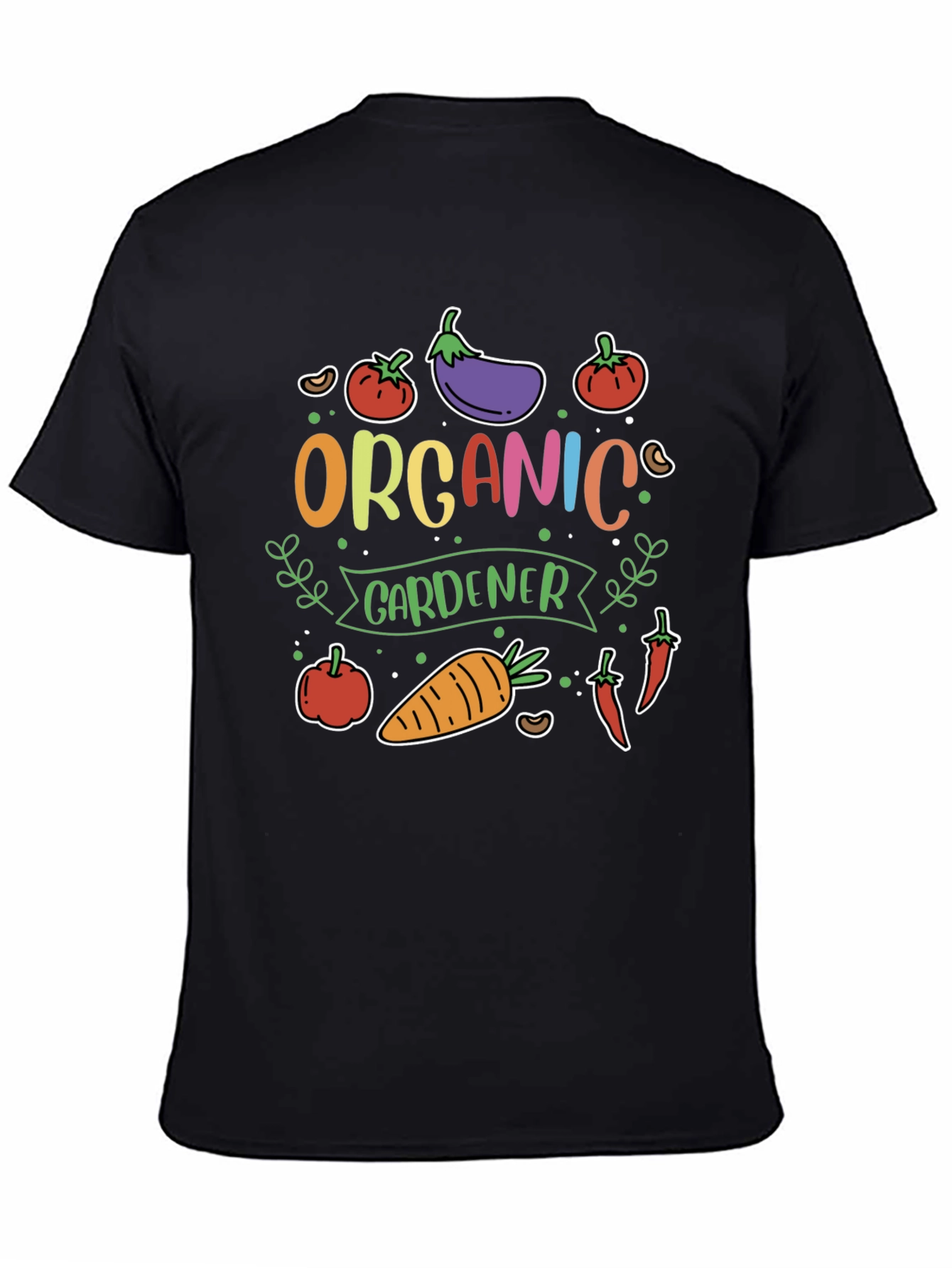 Organic Gardener T-Shirt - Vegetable Garden Tee