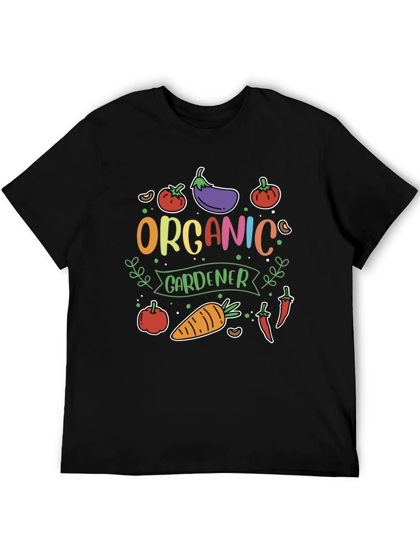 Organic Gardener T-Shirt - Vegetable Garden Tee