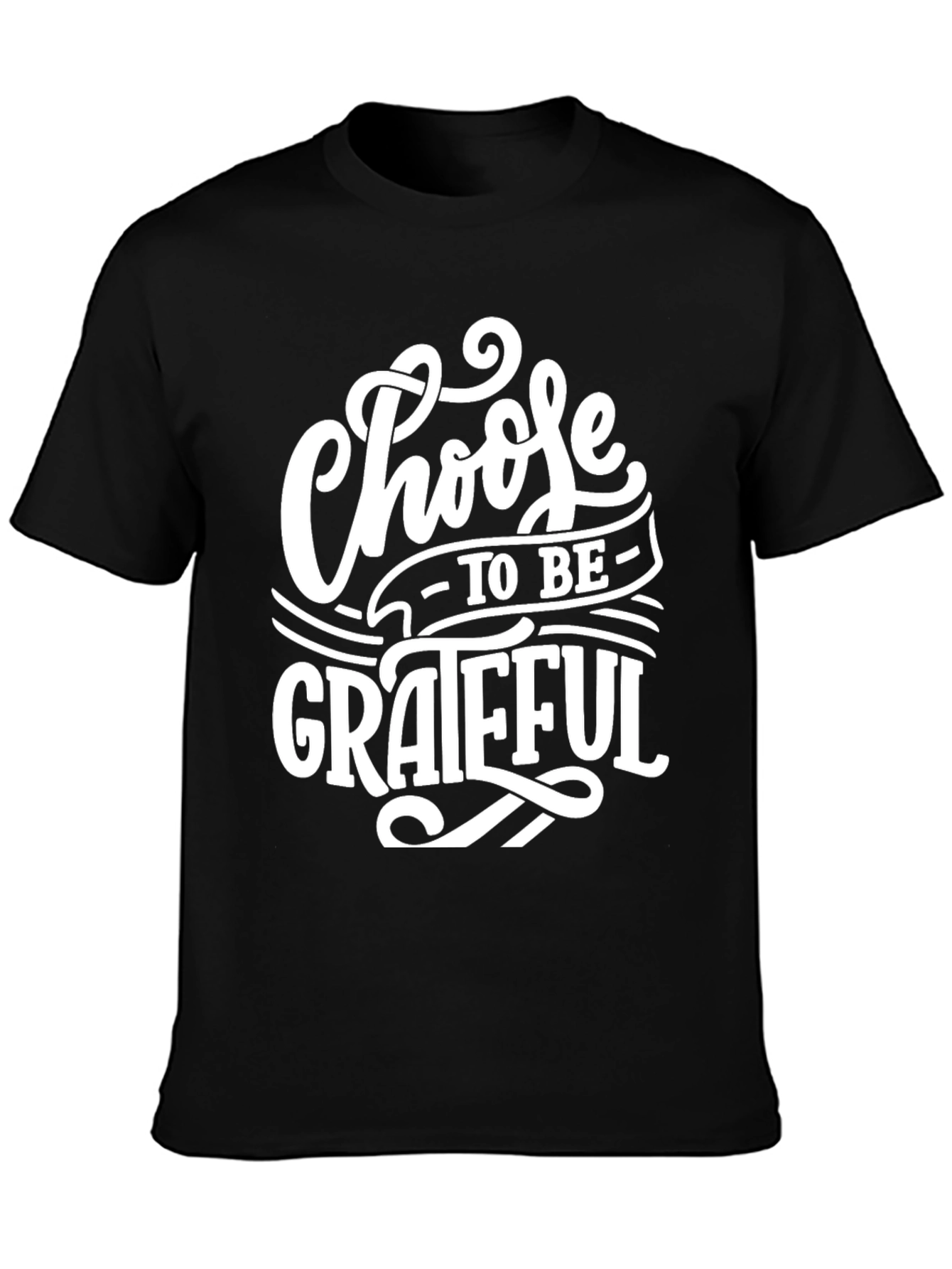 Choose to be Grateful T-Shirt - Stylish Graphic Tee