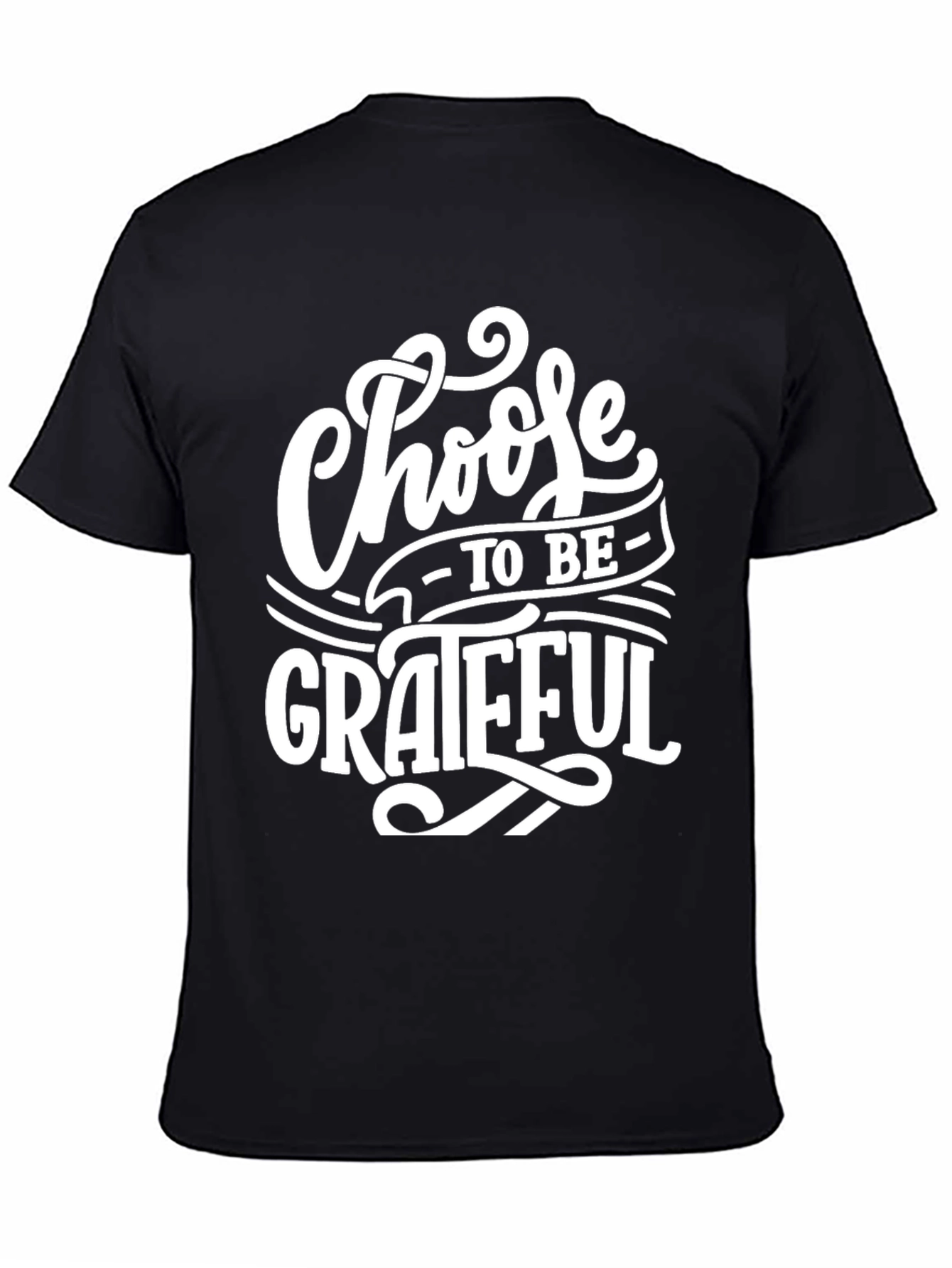 Choose to be Grateful T-Shirt - Stylish Graphic Tee