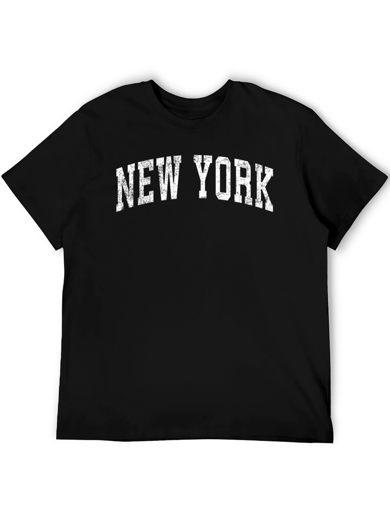 New York Distressed Graphic Tee