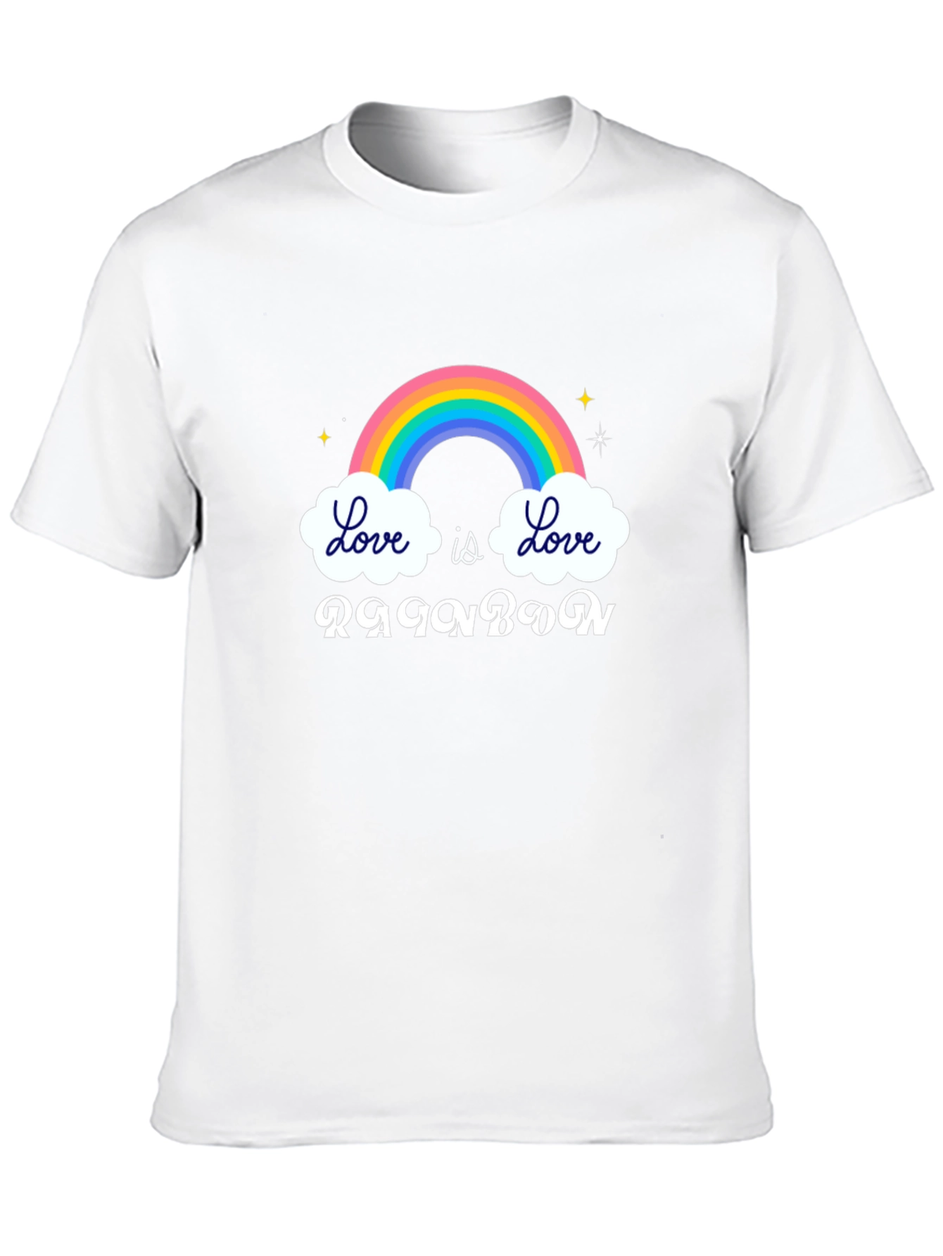 Love is Love Rainbow T-Shirt - Pride Apparel