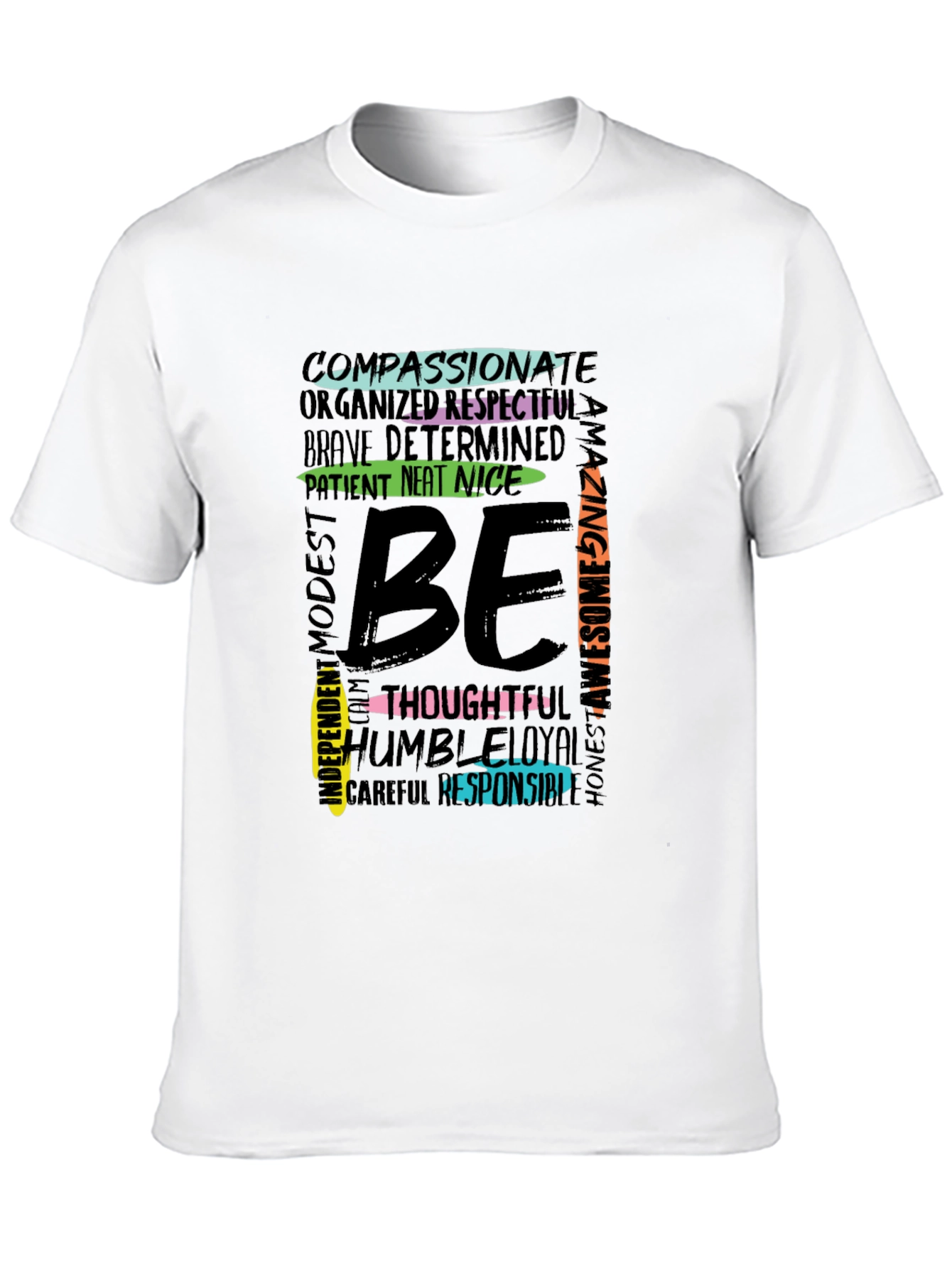 Be Kind T-Shirt - Inspirational Word Design