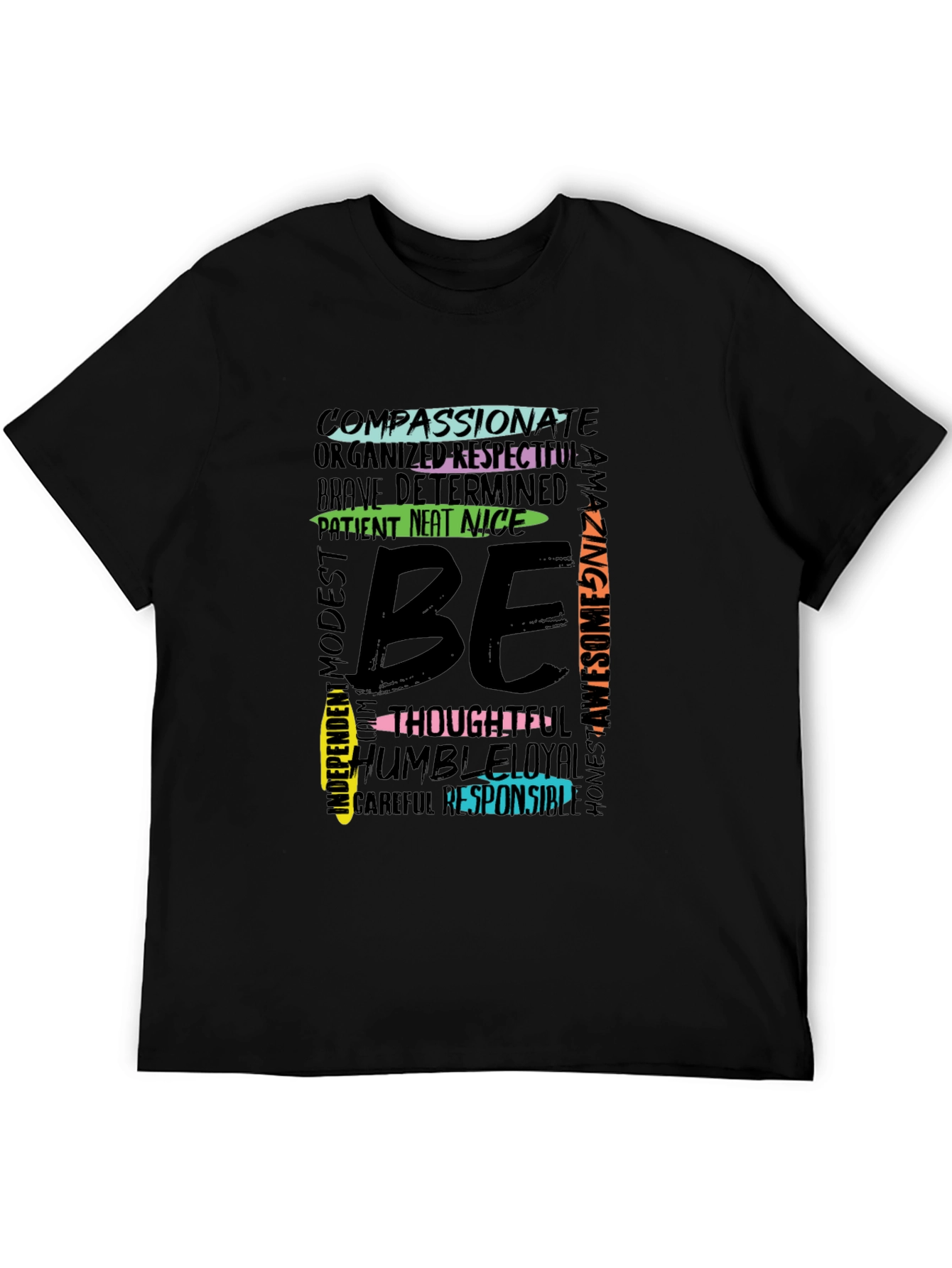 Be Kind T-Shirt - Inspirational Word Design