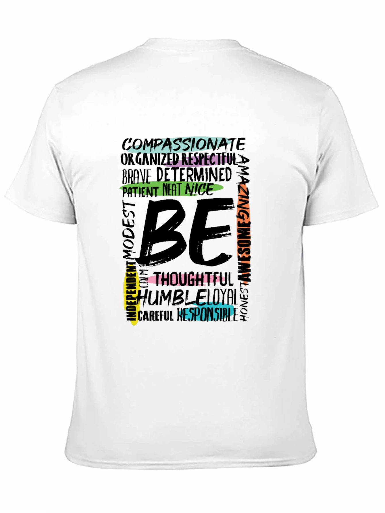 Be Kind T-Shirt - Inspirational Word Design
