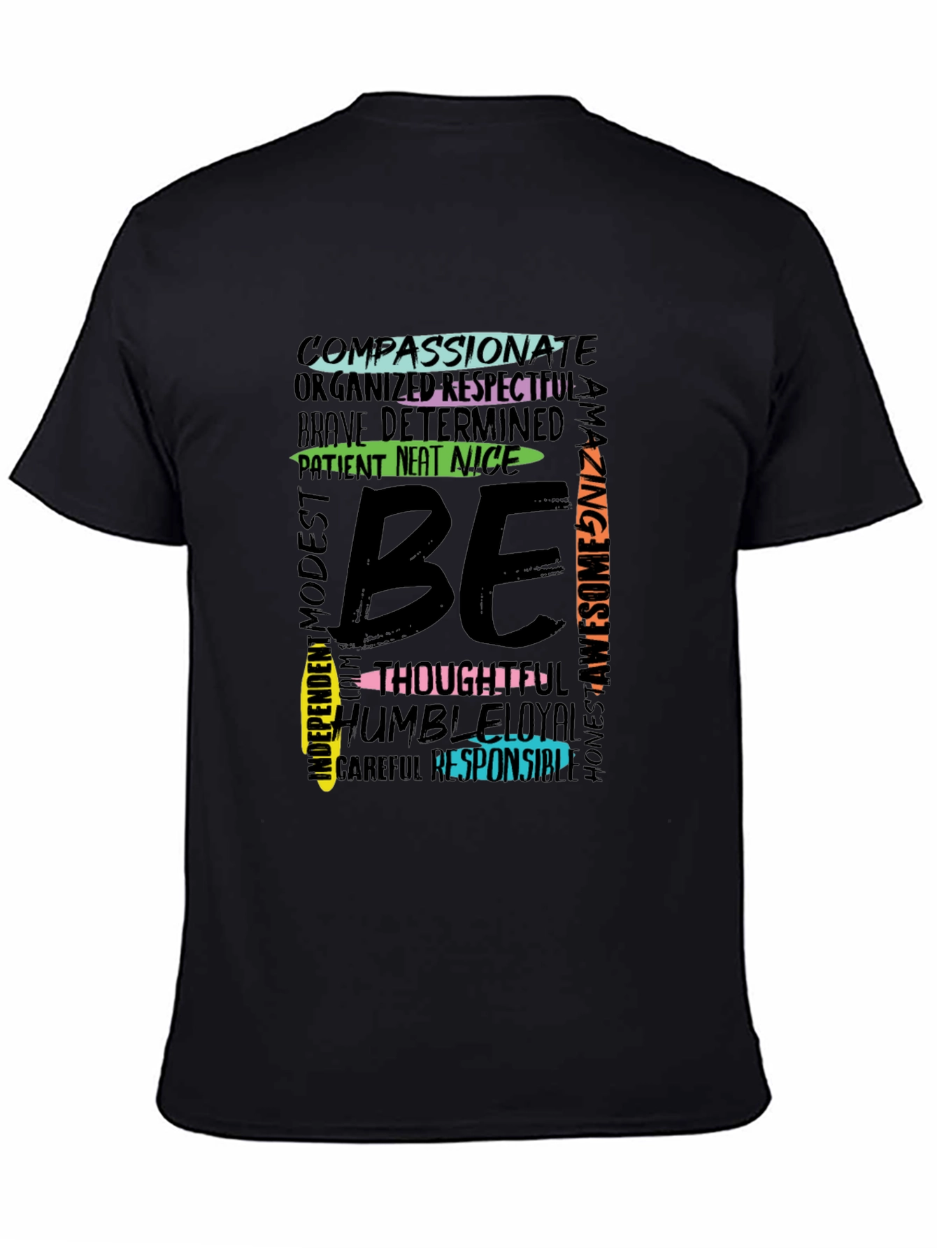 Be Kind T-Shirt - Inspirational Word Design