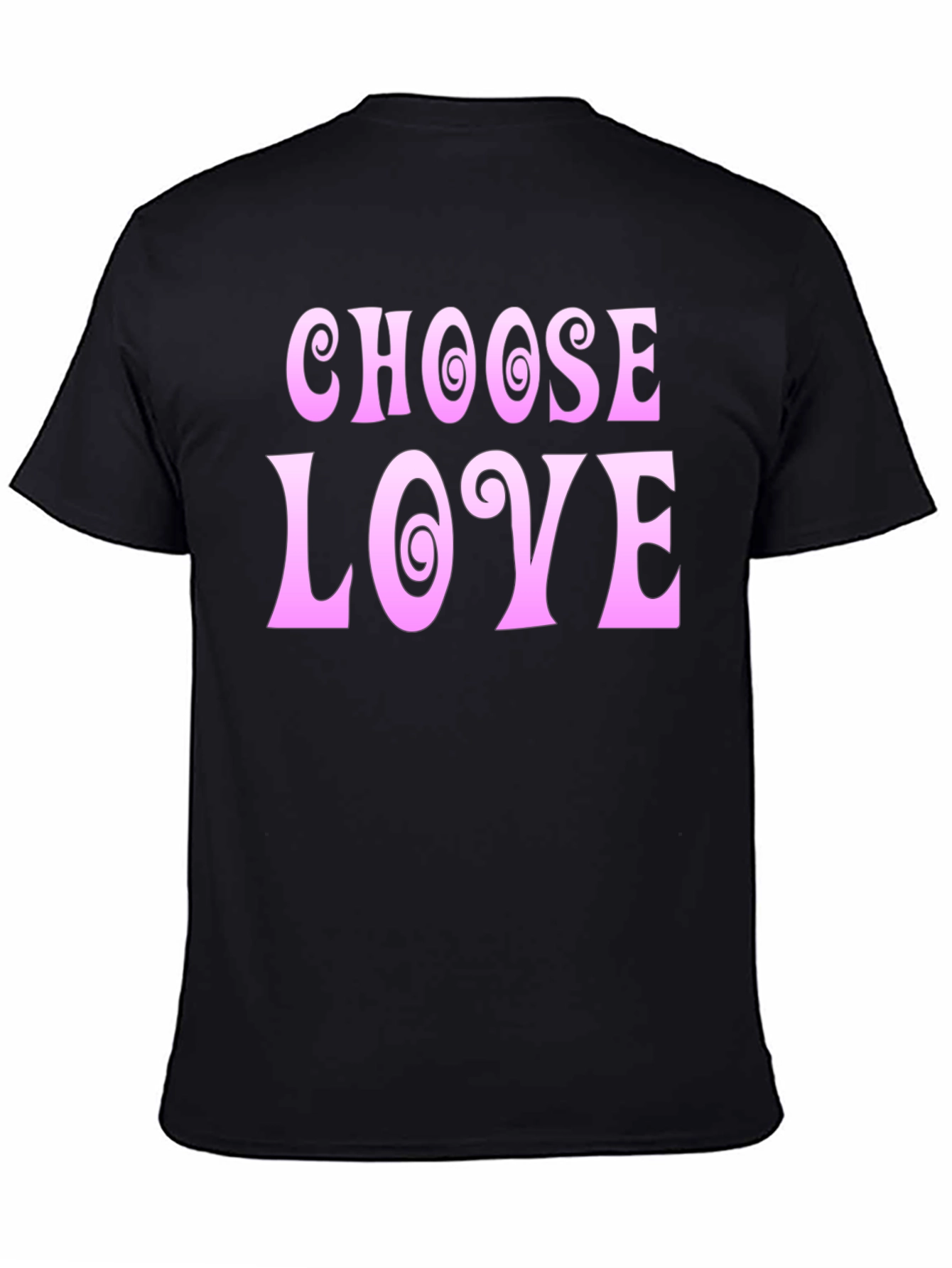 Choose Love Graphic Tee - Black