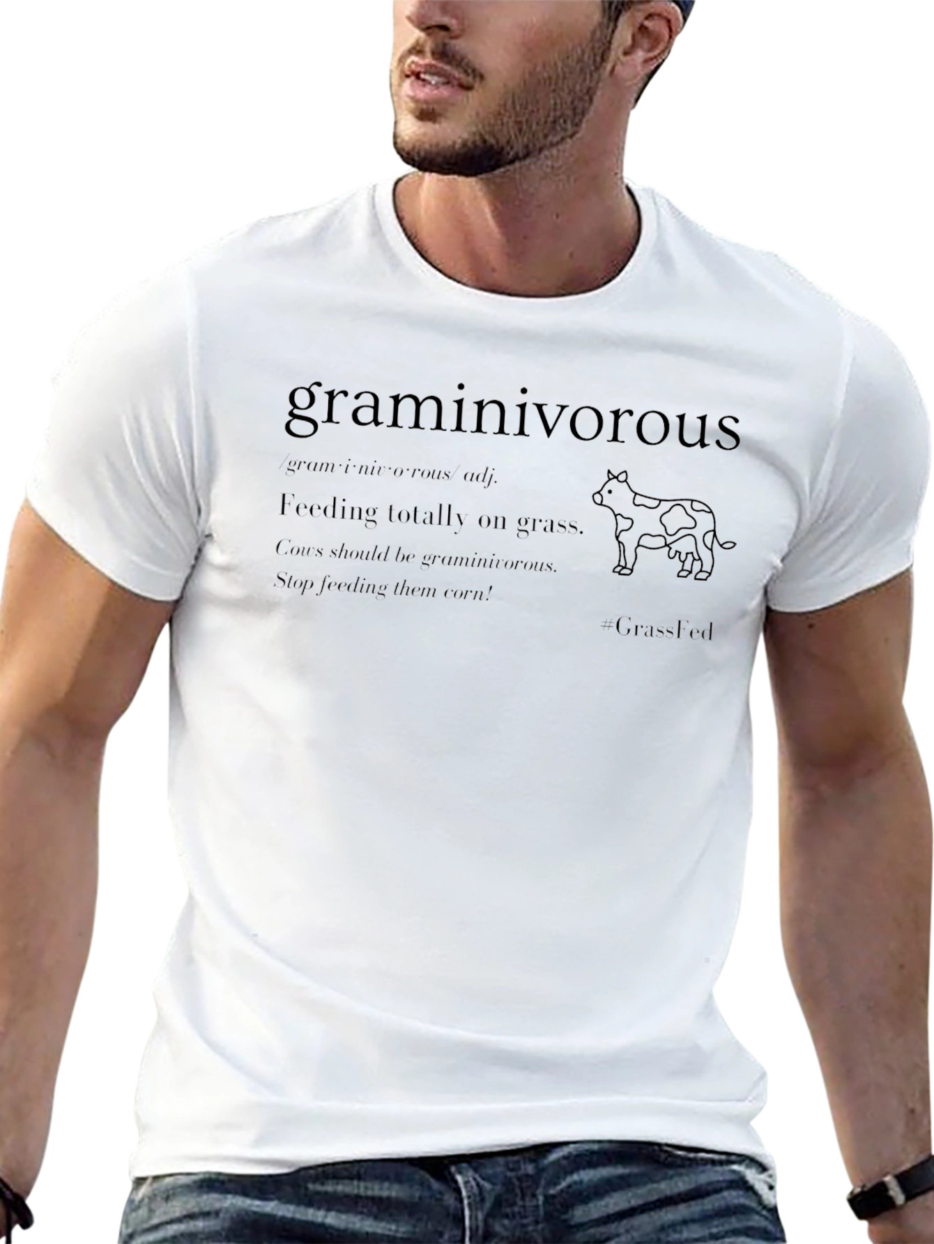 Graminivorous Grass-Fed Beef T-Shirt
