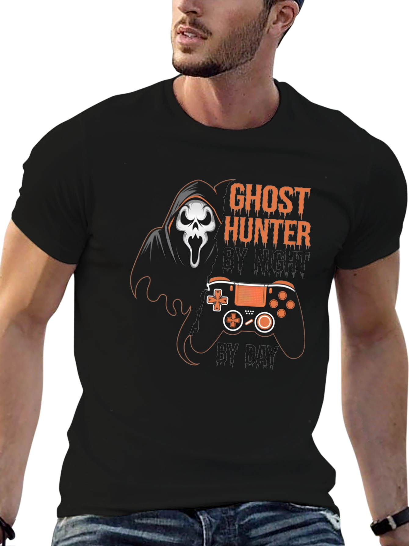 Ghost Hunter Gaming T-Shirt