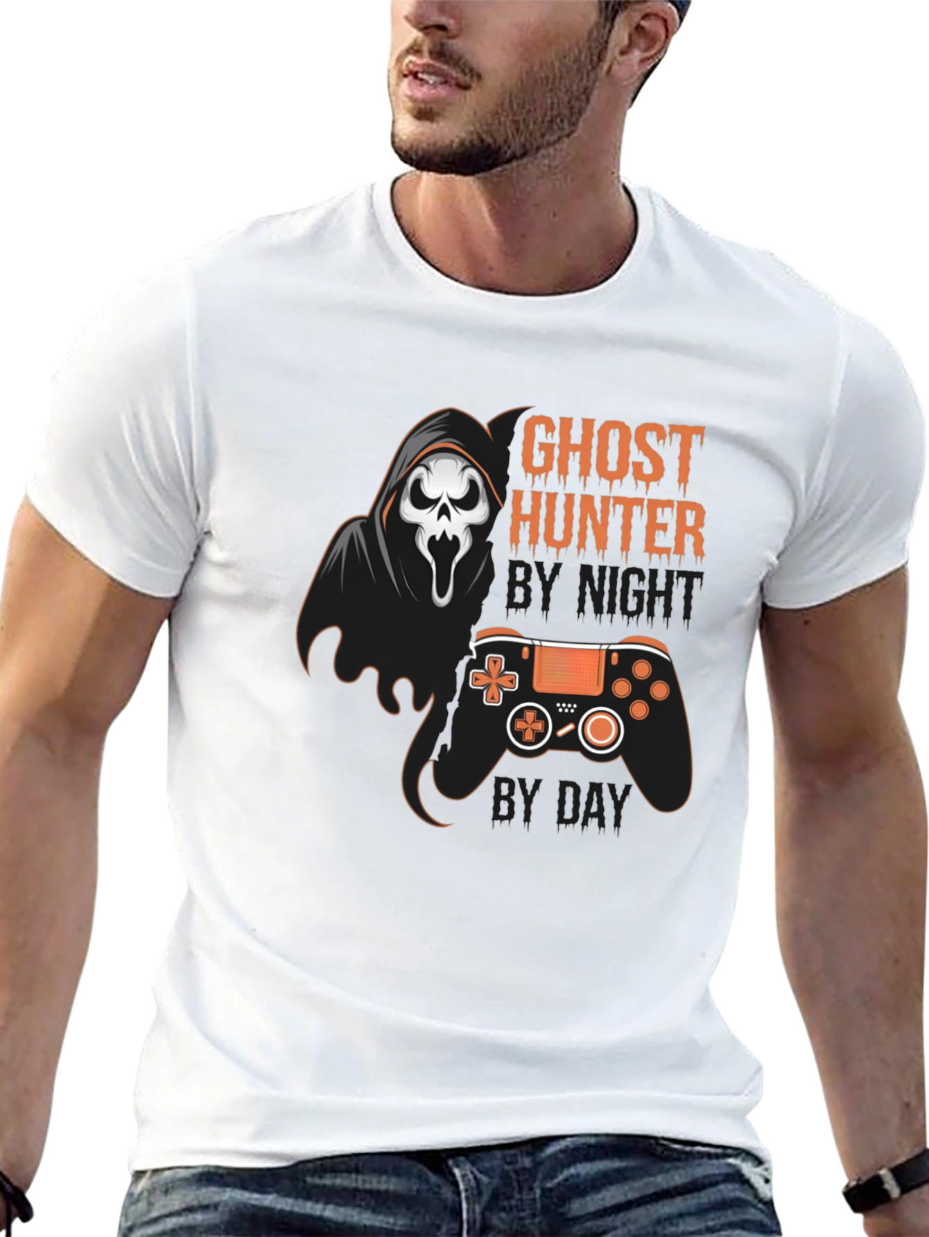 Ghost Hunter Gaming T-Shirt