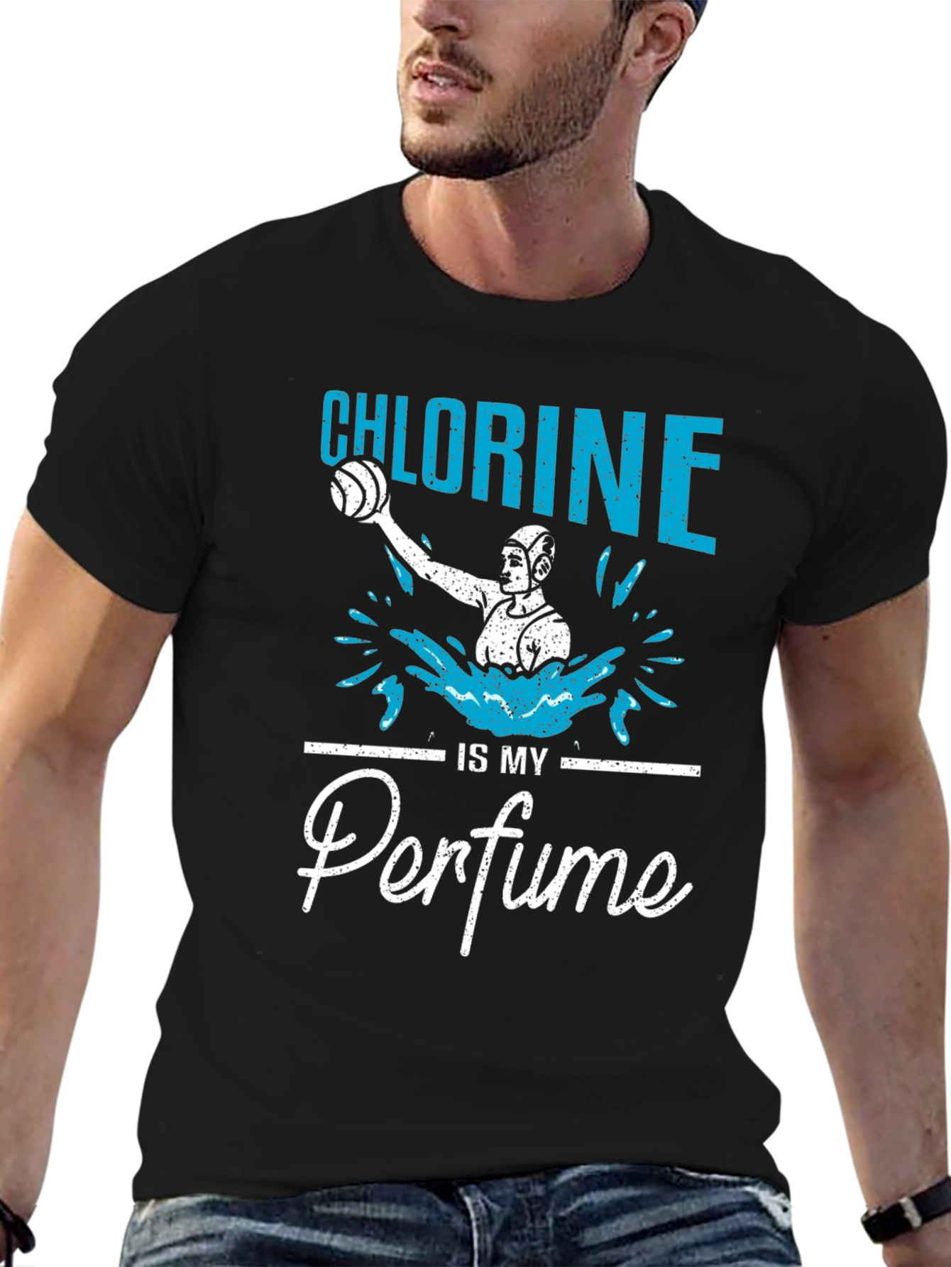 Chlorine is My Perfume T-Shirt Water Polo Player