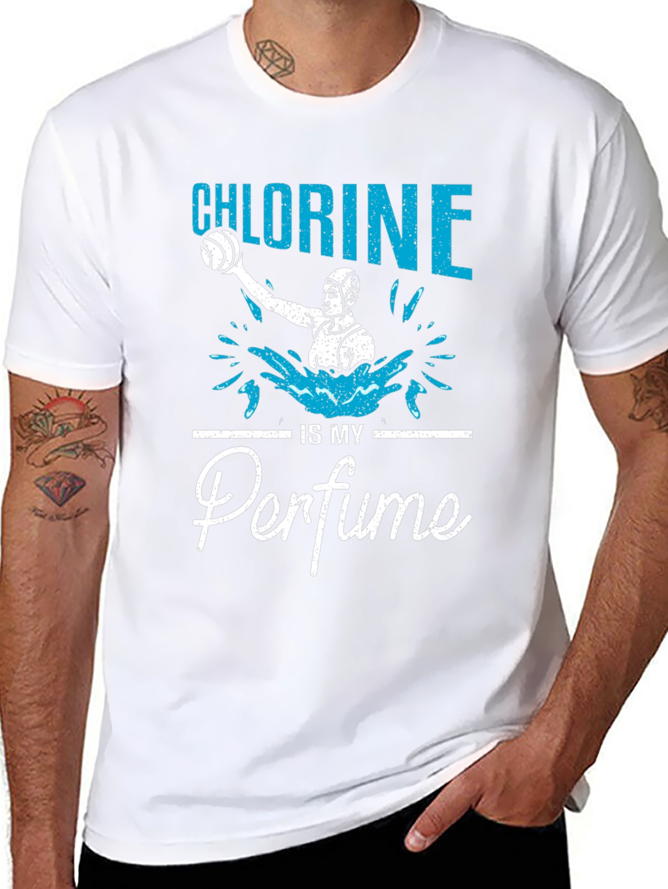 Chlorine is My Perfume T-Shirt Water Polo Player