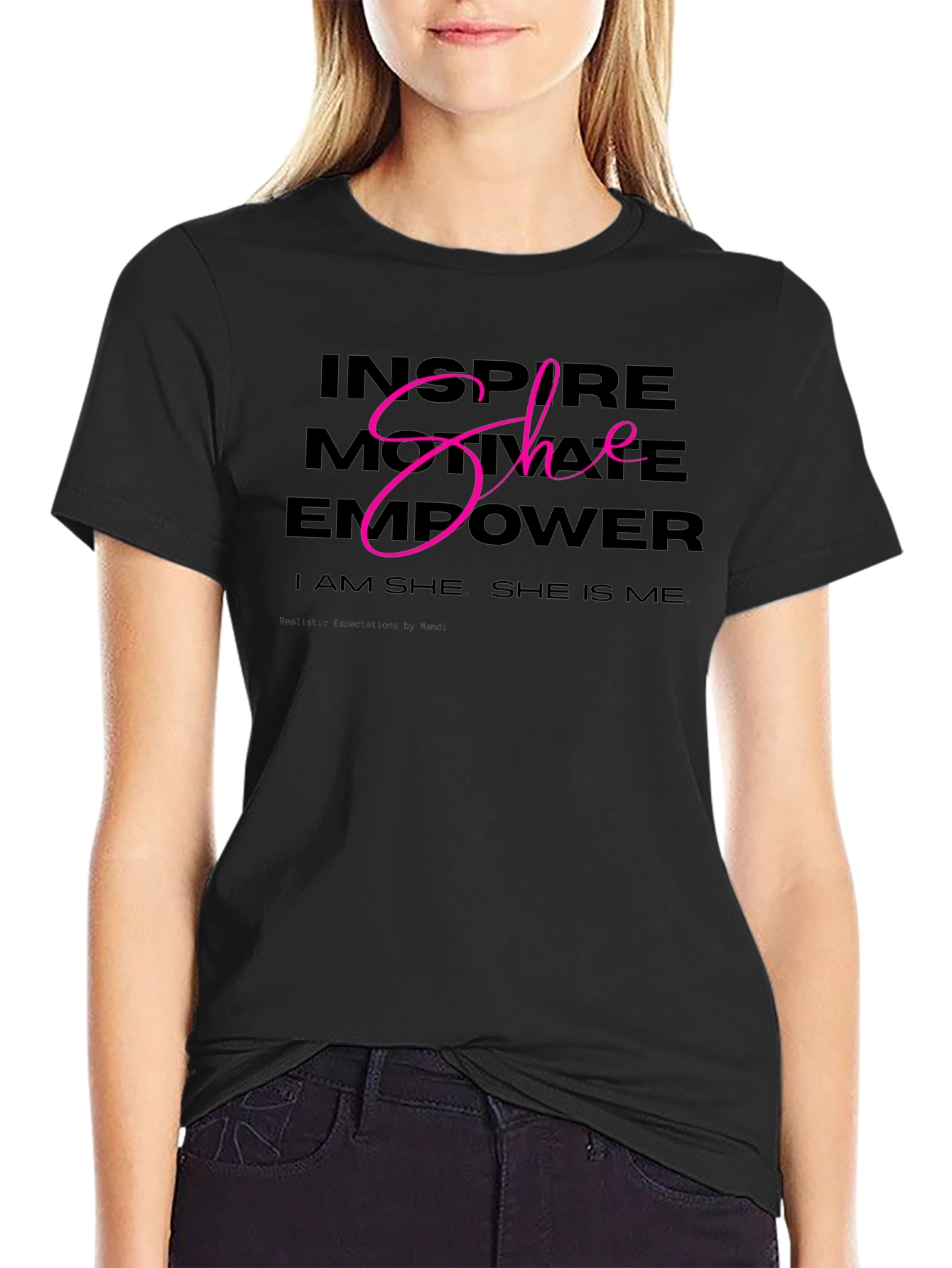 Inspire Motivate Empower She T-Shirt