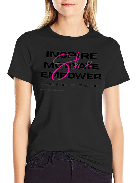 Inspire Motivate Empower She T-Shirt