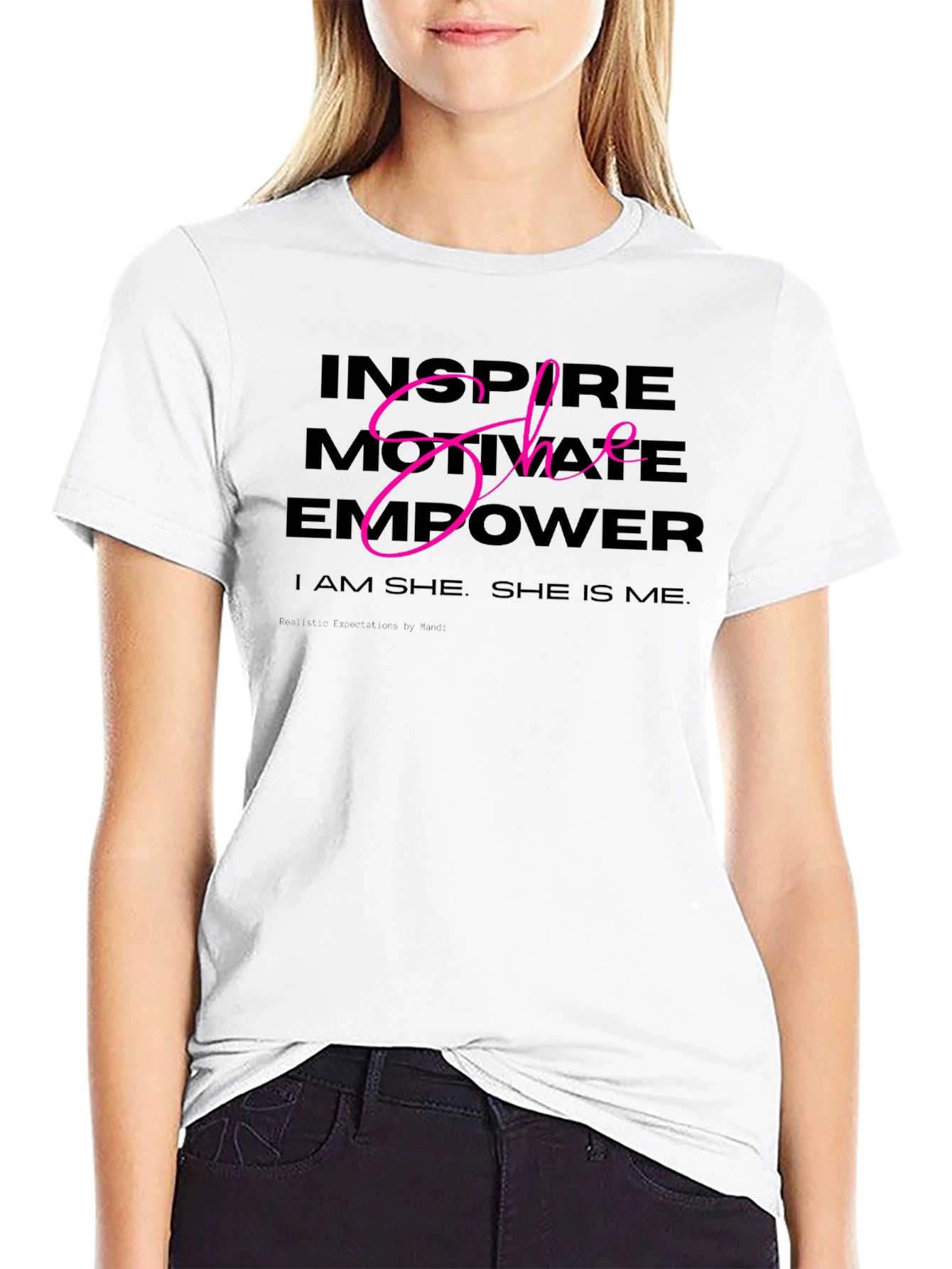 Inspire Motivate Empower She T-Shirt