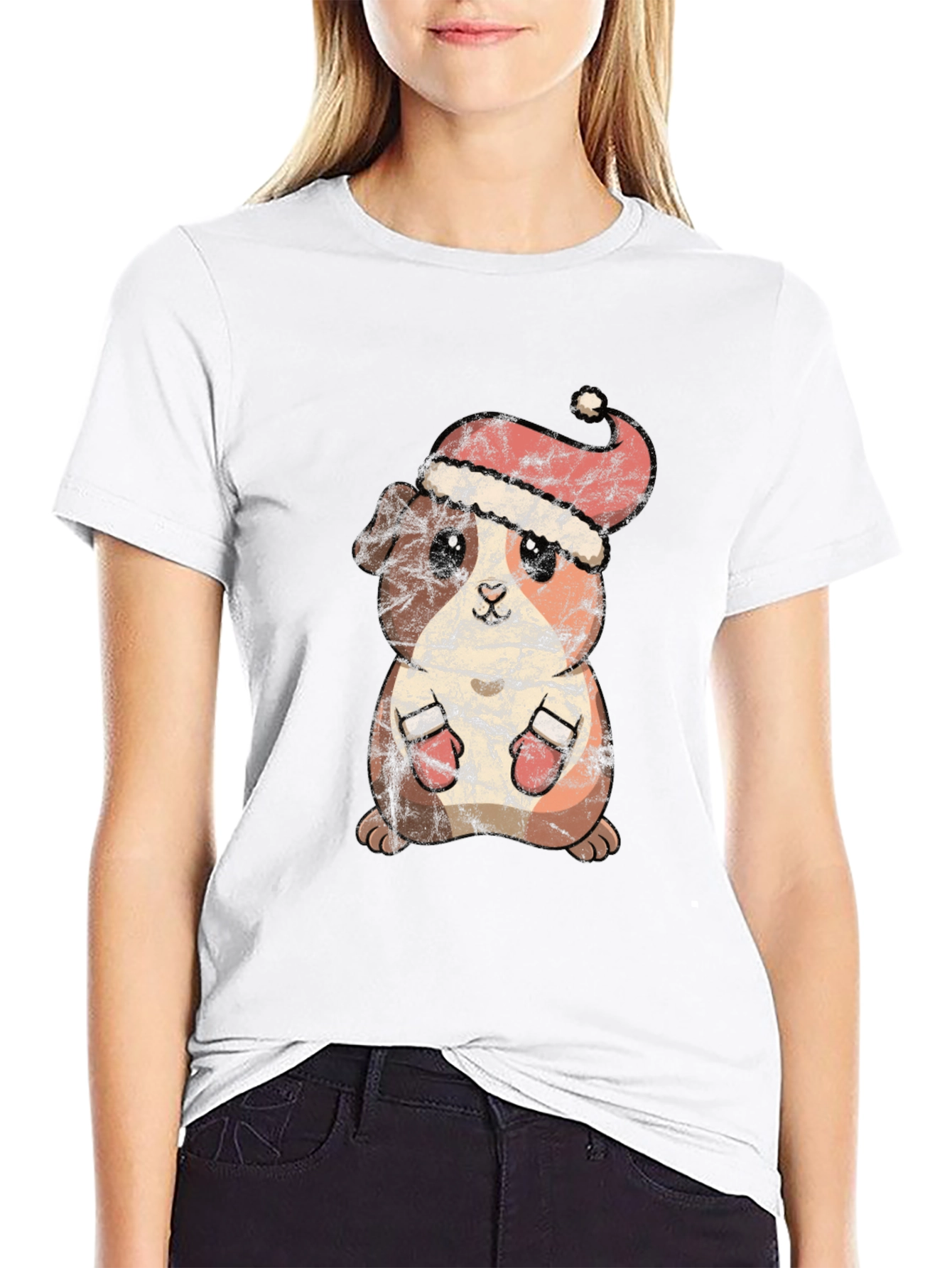 Christmas Guinea Pig T-Shirt