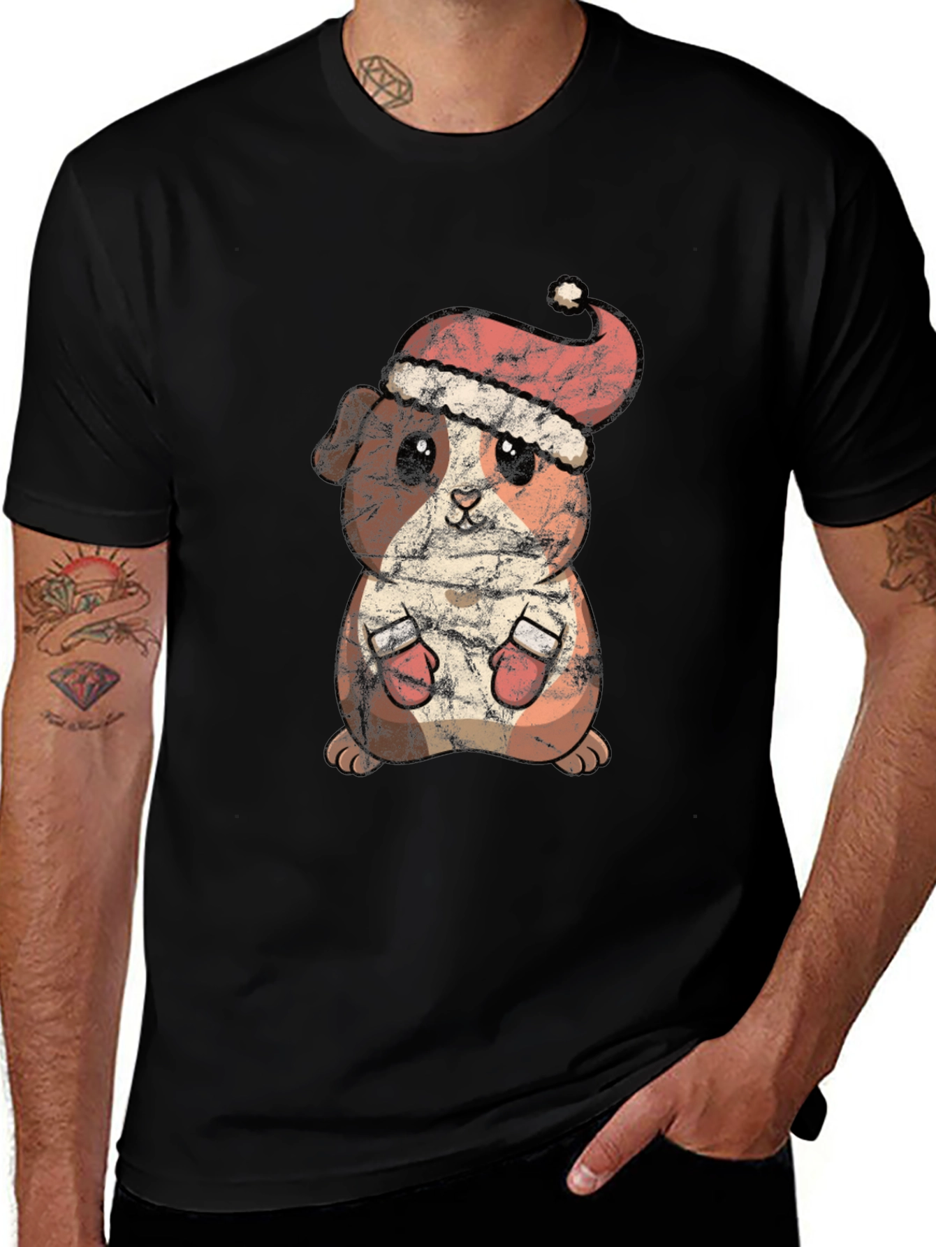 Christmas Guinea Pig T-Shirt