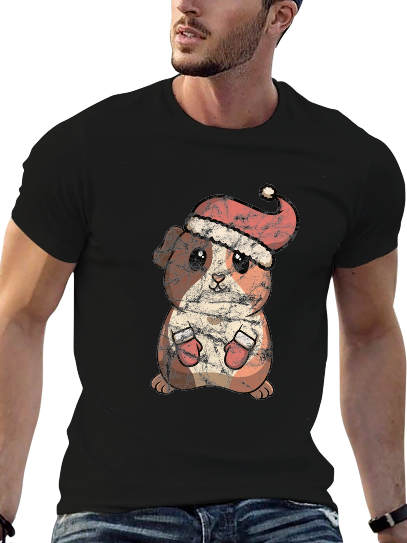 Christmas Guinea Pig T-Shirt